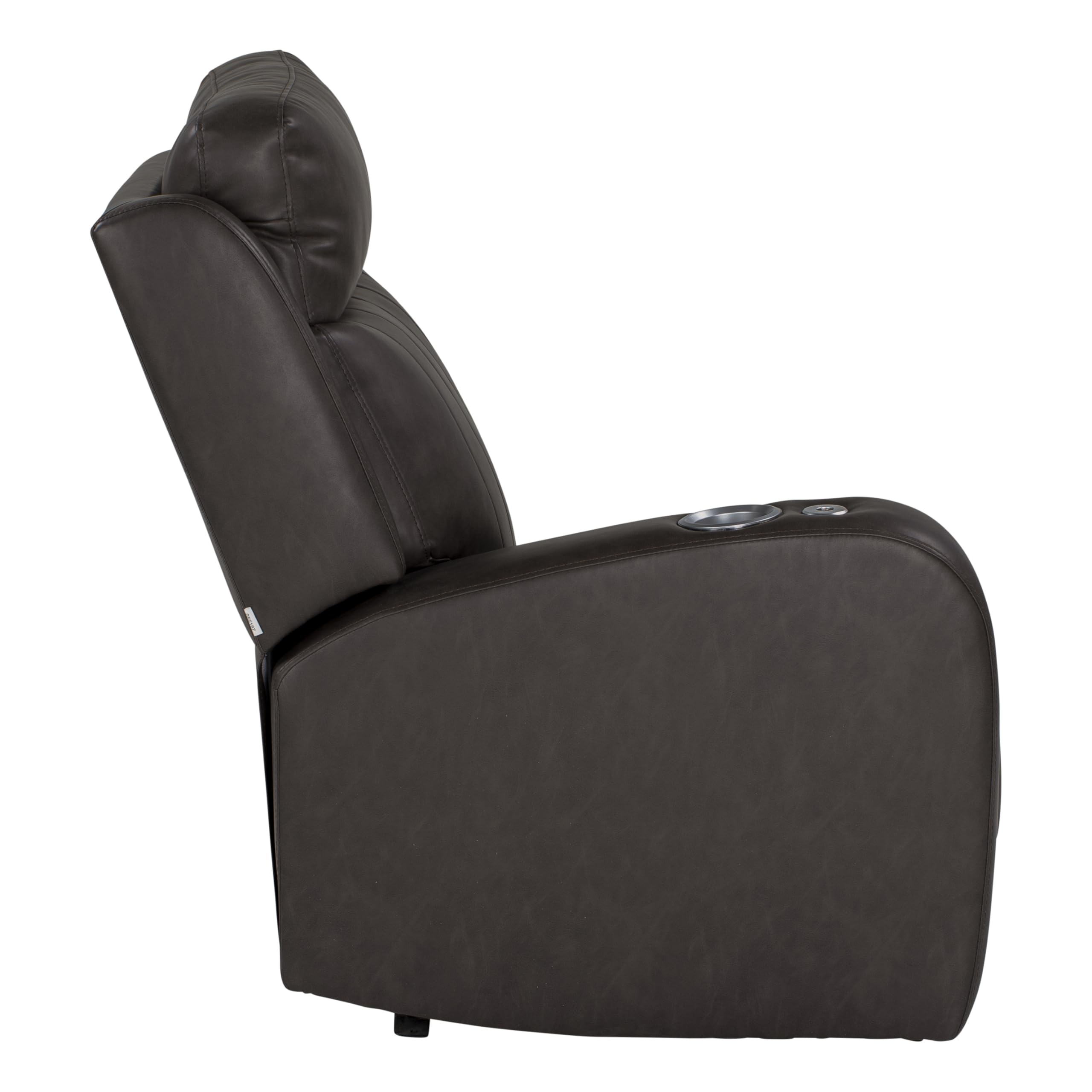 Thomas Payne® Luxury RV Theater Seating Seismic Series Recliner - Right Hand Configuration, Millbrae – Remote Control Power Recline, Massage and Lumbar – Power Port Accessory Compatible – 2020129316