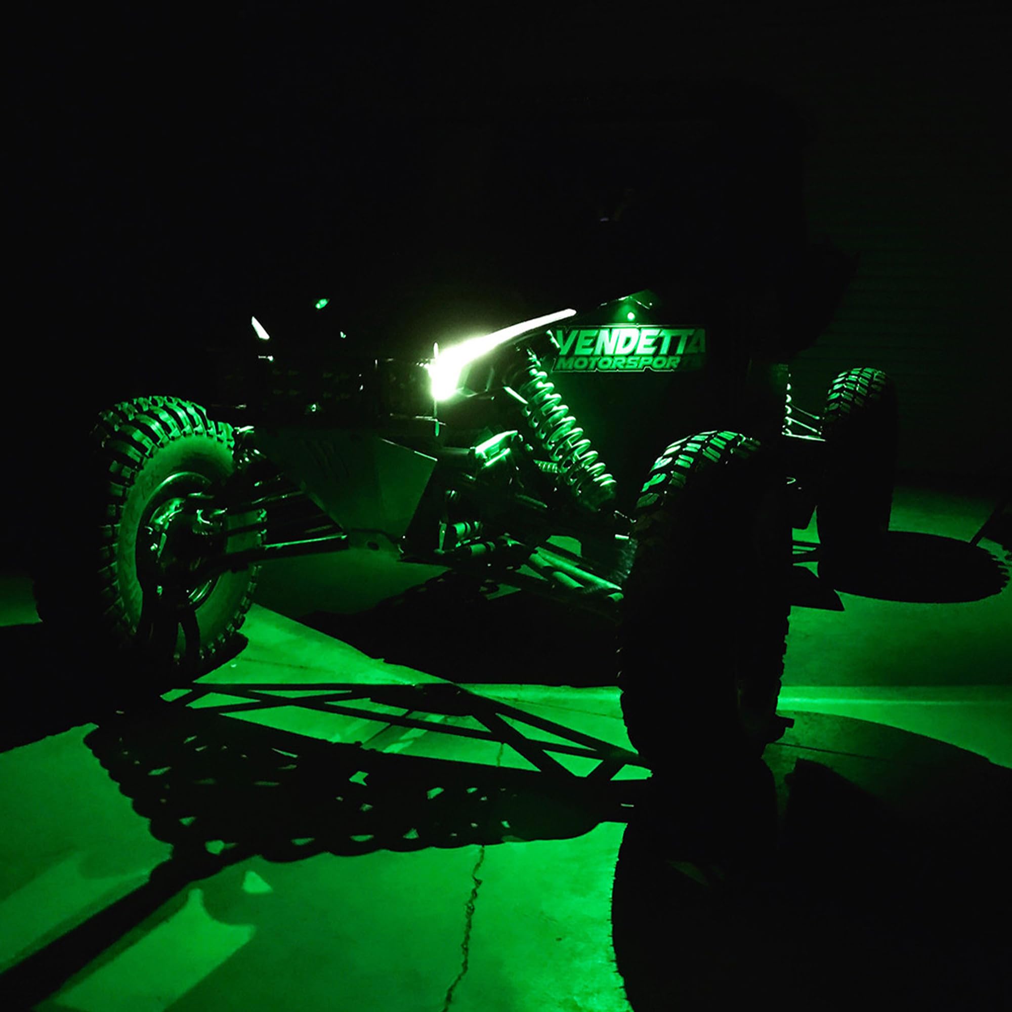 LED Rock Light Kit Baja Designs (Green)