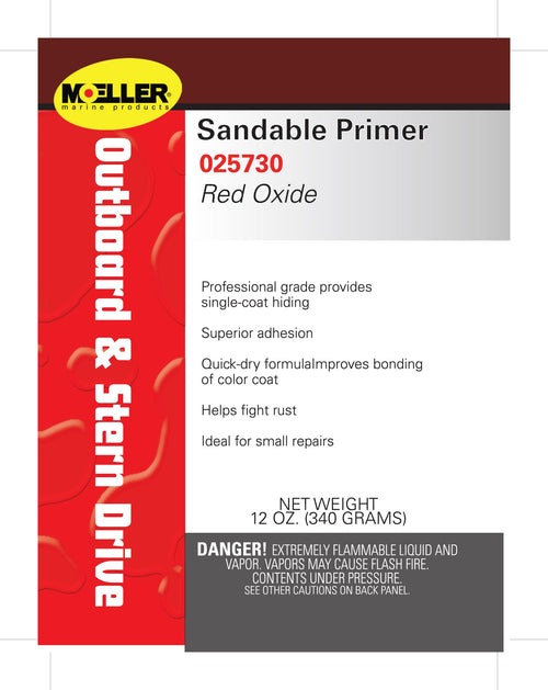 Red Oxide Sandable Primer
