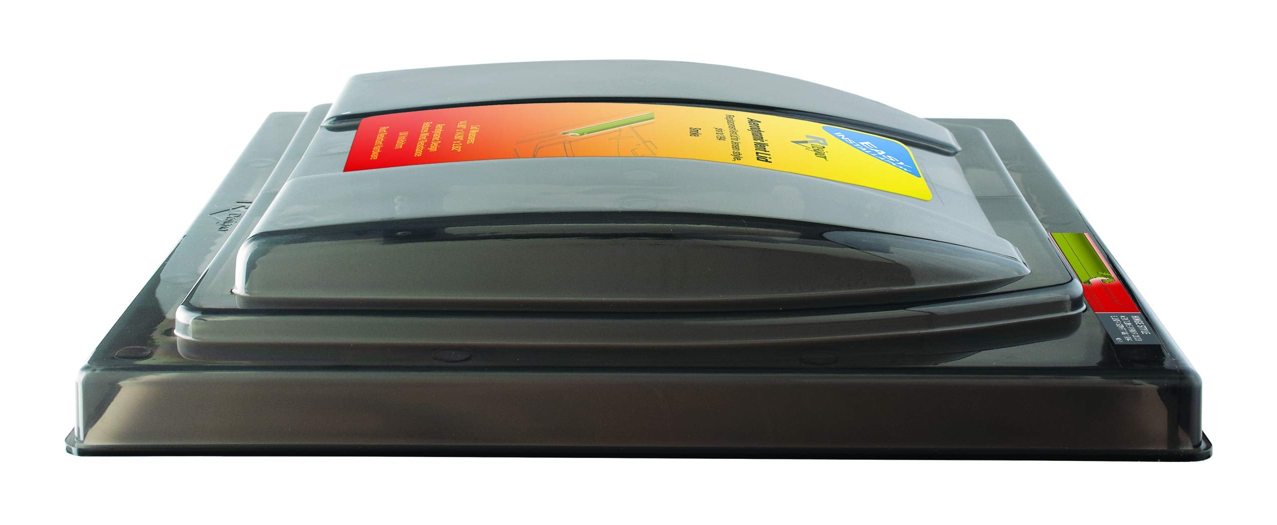 Vent Lid, RV Designer V201, Ventline Prior to 2008 and Elixer Starting w/ 1994, Smoke, Standard