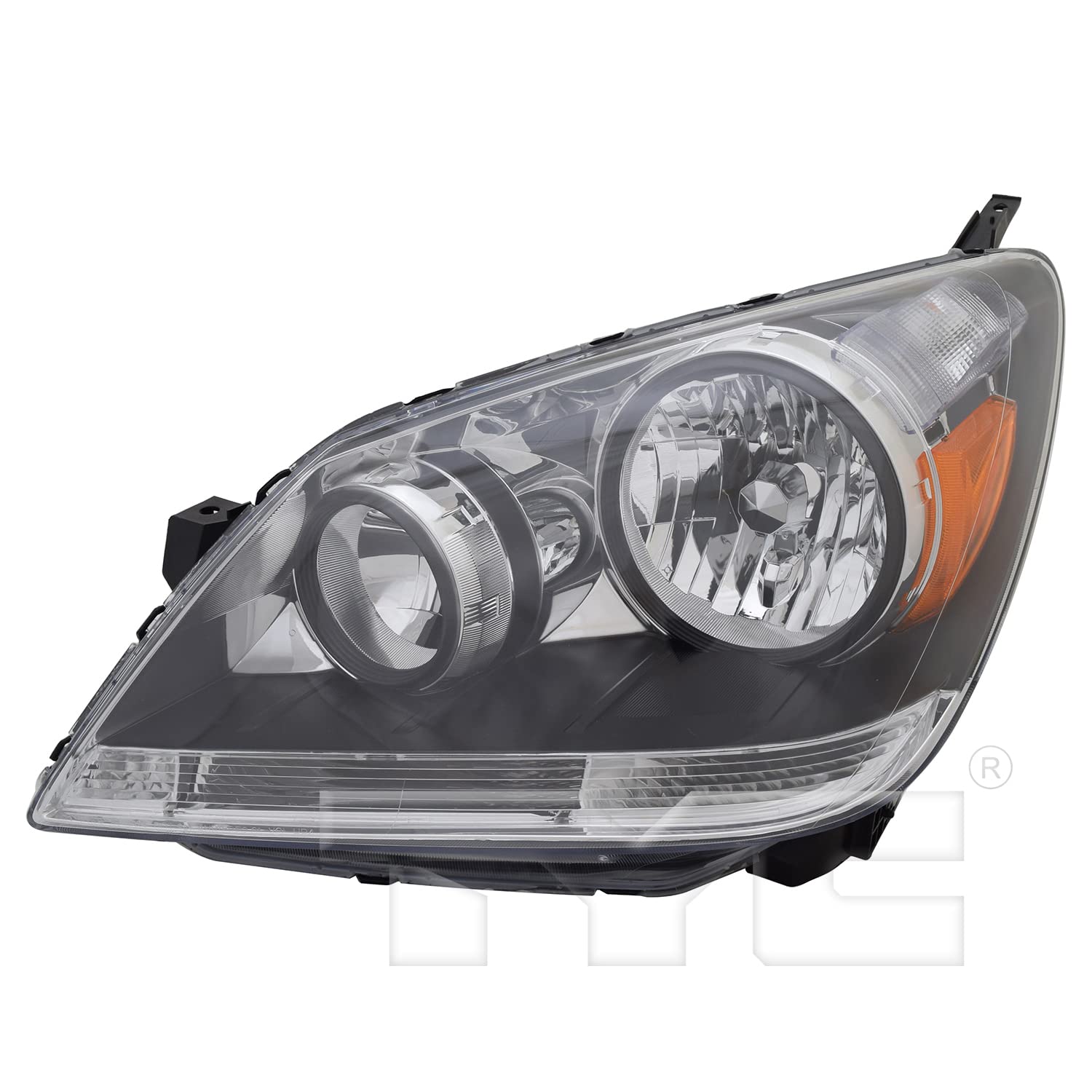 Left TYC Headlight Assembly Compatible with 2005-2007 Honda Odyssey