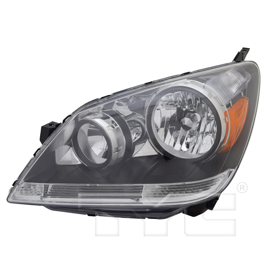 Left TYC Headlight Assembly Compatible with 2005-2007 Honda Odyssey