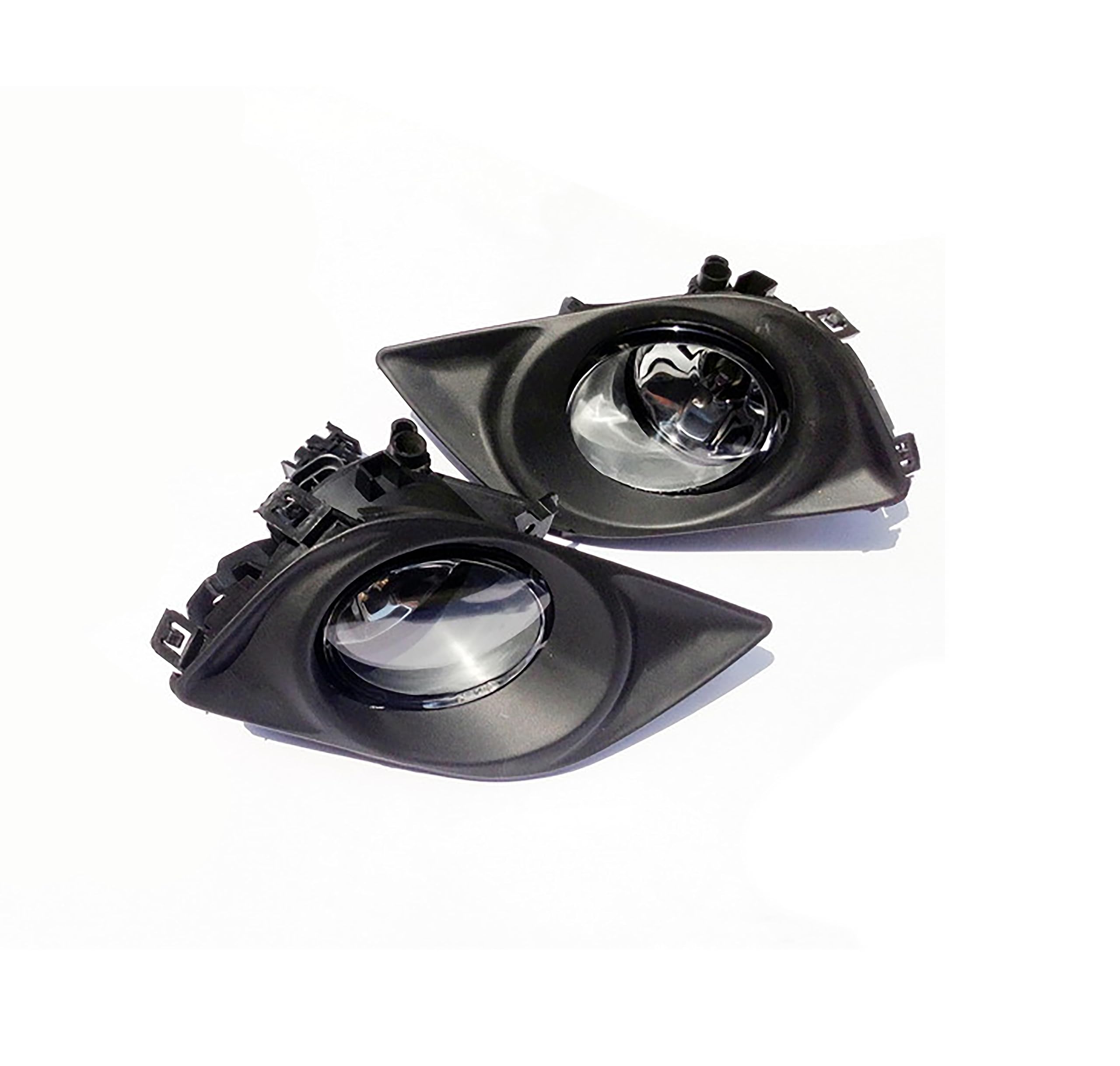 OEM Replica Black Horse Fog Light Clear Compatible with 2013-2015 Altima-NI441OE