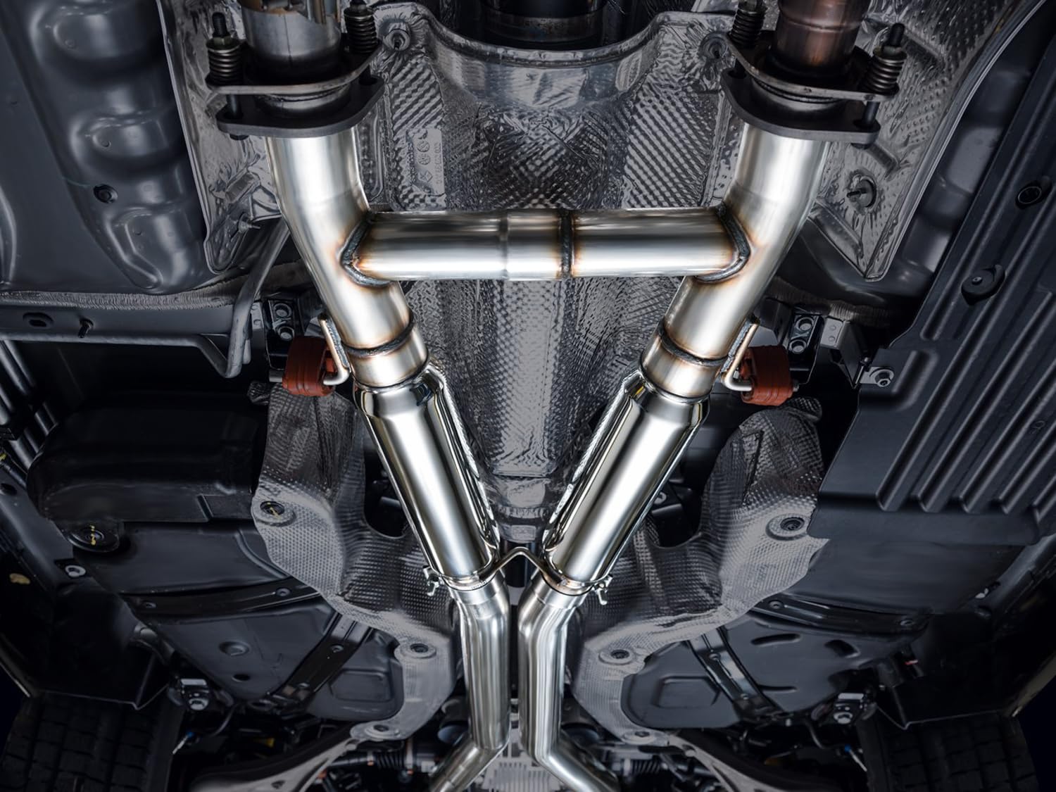 AWE Tuning Cat-Back Touring Exhaust, Black Tips for 2018-2023 Durango 6.4L/6.2L