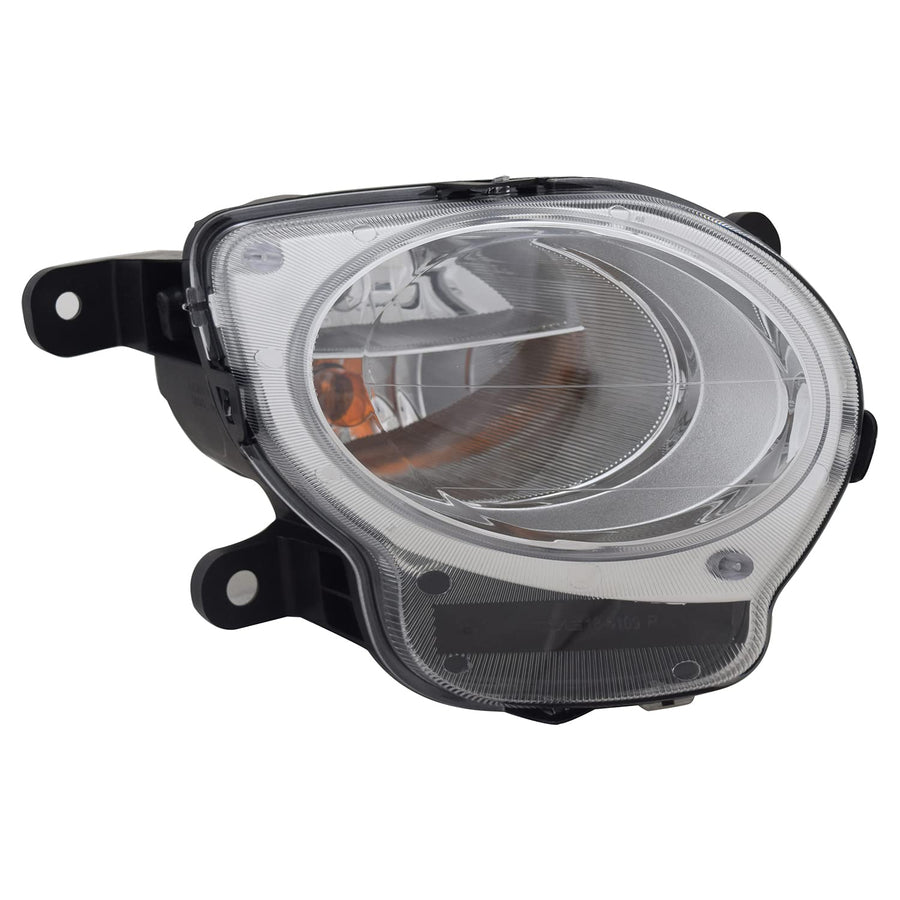 Right Turn Signal/Parking Light Assembly TYC Compatible with 2012-2019 Fiat 500