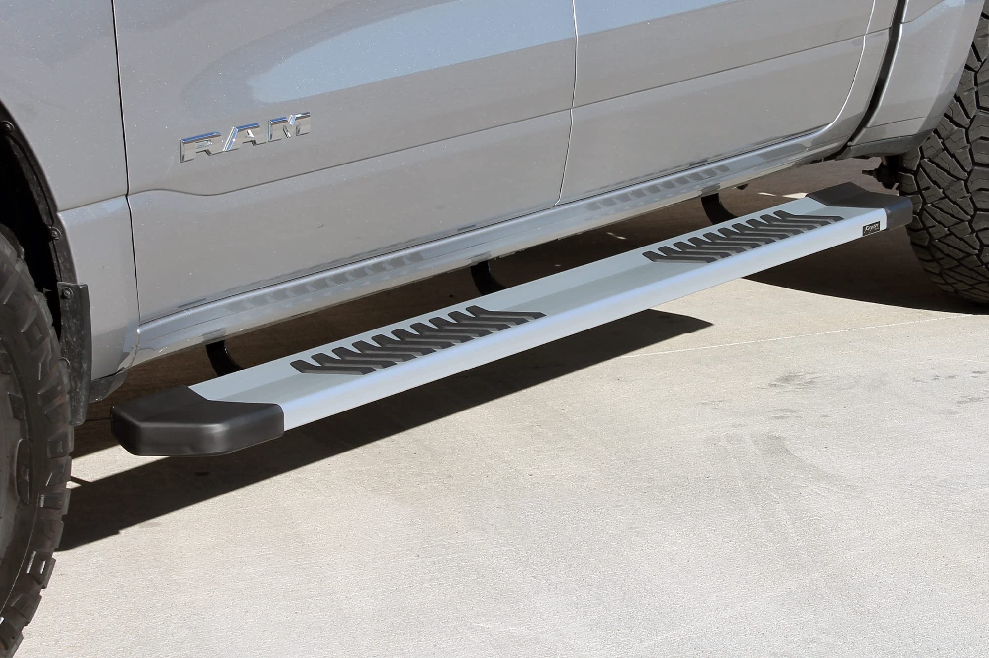 Running Boards Raptor Series Steps 6in OEM Style Aluminum Compatible with 05-23 Tacoma Extended Cab/Access Cab