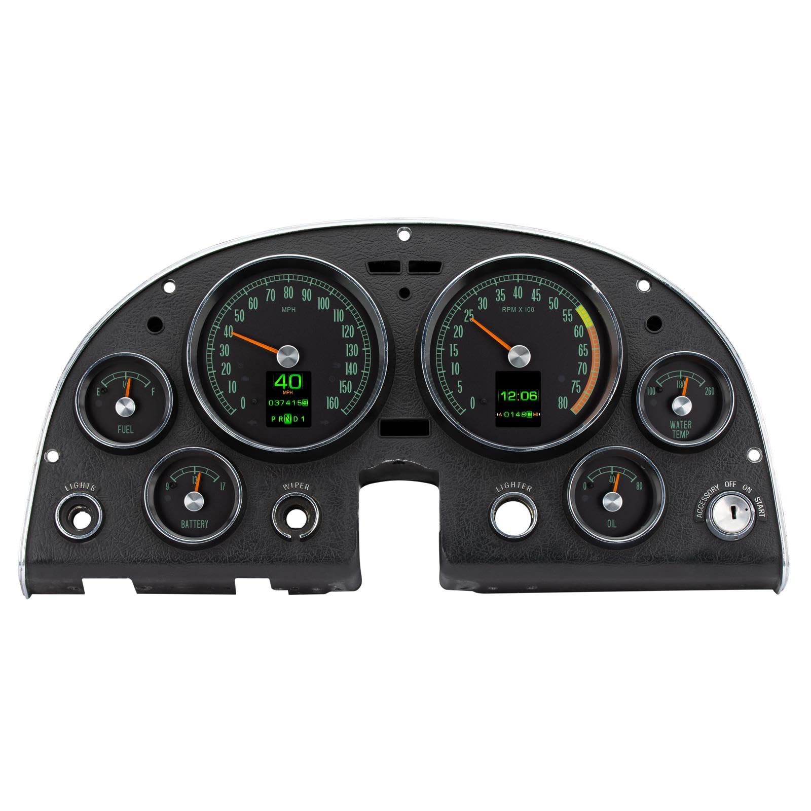 Dakota Digital Retrotech RTX-65C-VET-X Gauge Instrument System Compatible with 1965-67 Chevy Corvette