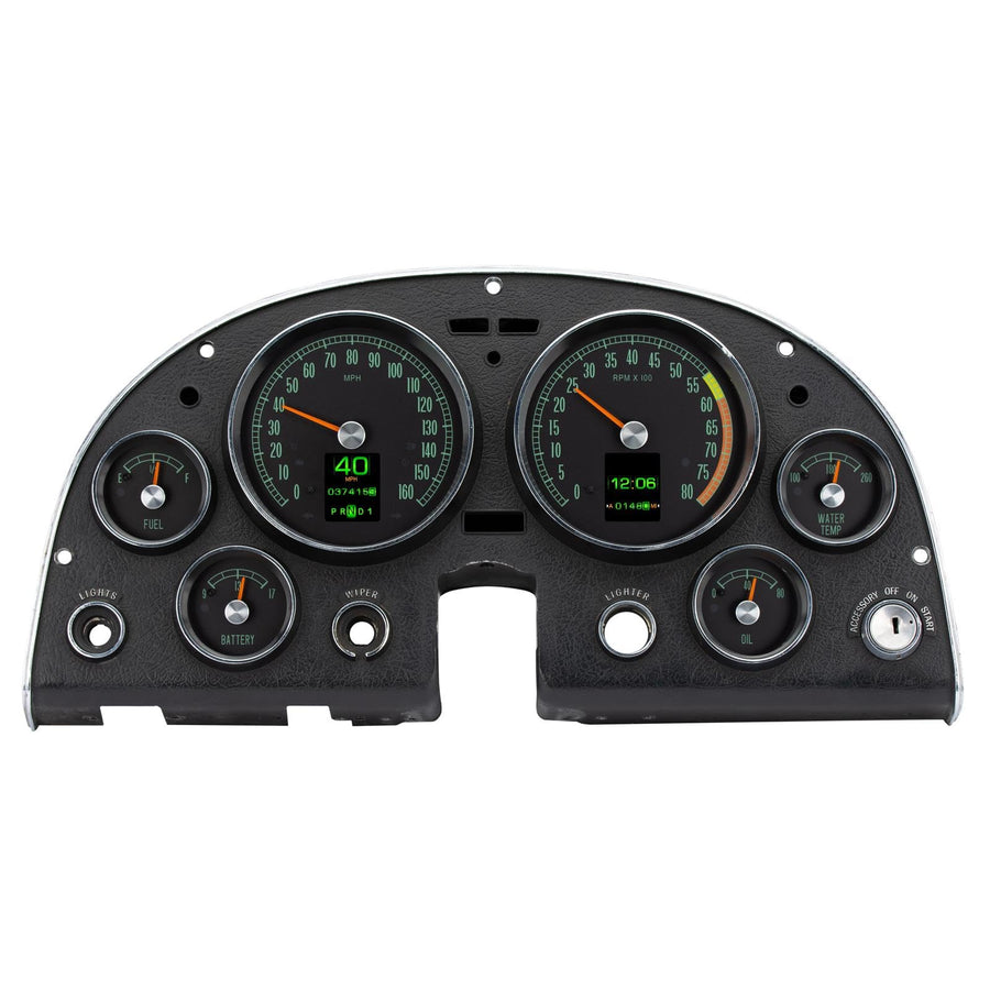Dakota Digital Retrotech RTX-65C-VET-X Gauge Instrument System Compatible with 1965-67 Chevy Corvette