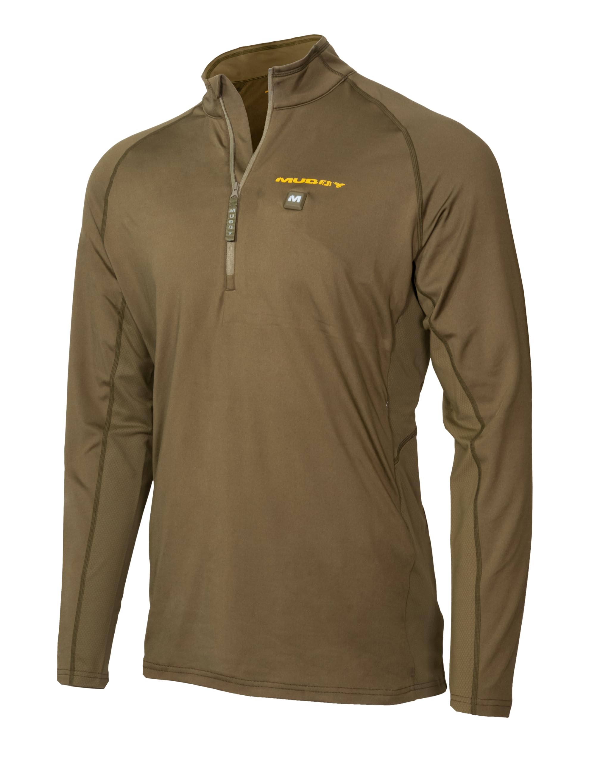 Muddy Outdoors Nucleus Men's Heated Base Layer Shirt Brown Clay XL