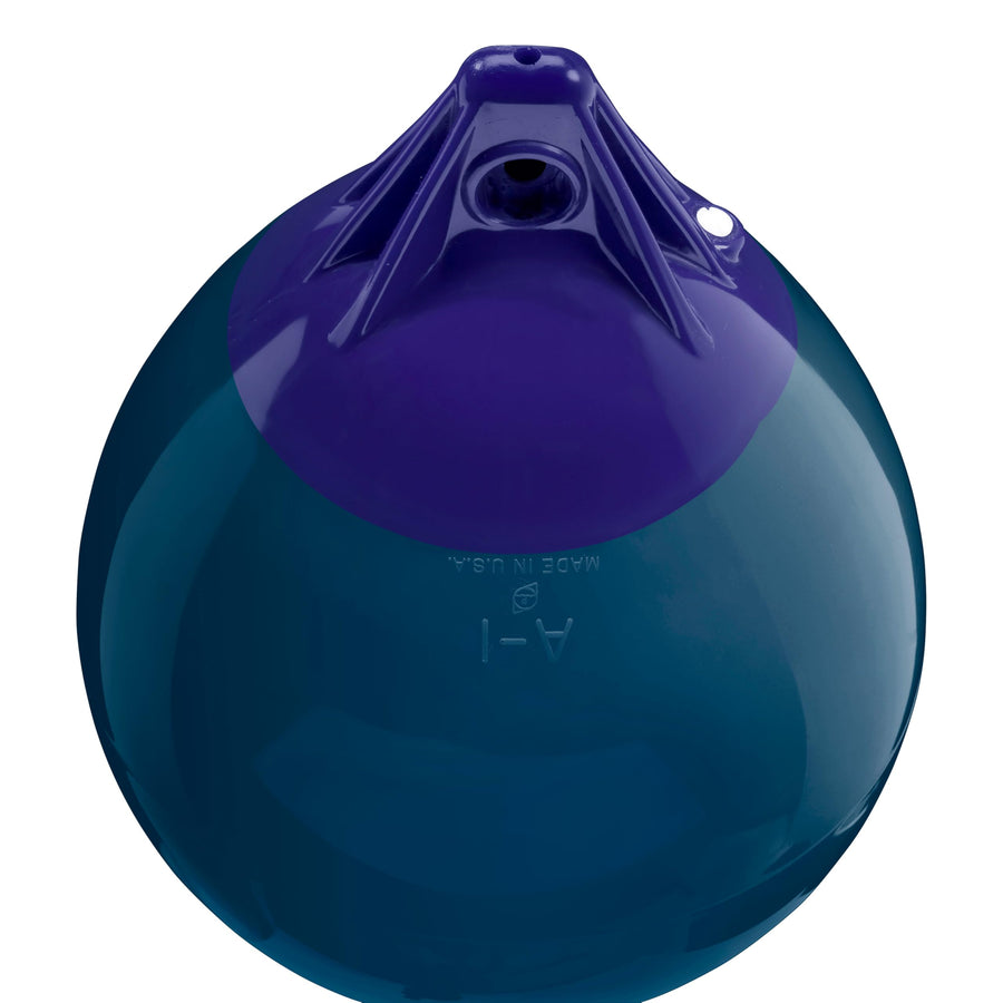 A-1 Standard Blue Ropehold Polyform Buoy - Catalina Blue