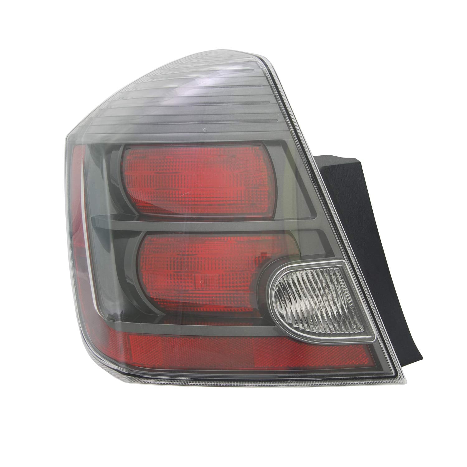 Left TYC Tail Light Assembly Compatible with 2010-2012 Nissan Sentra