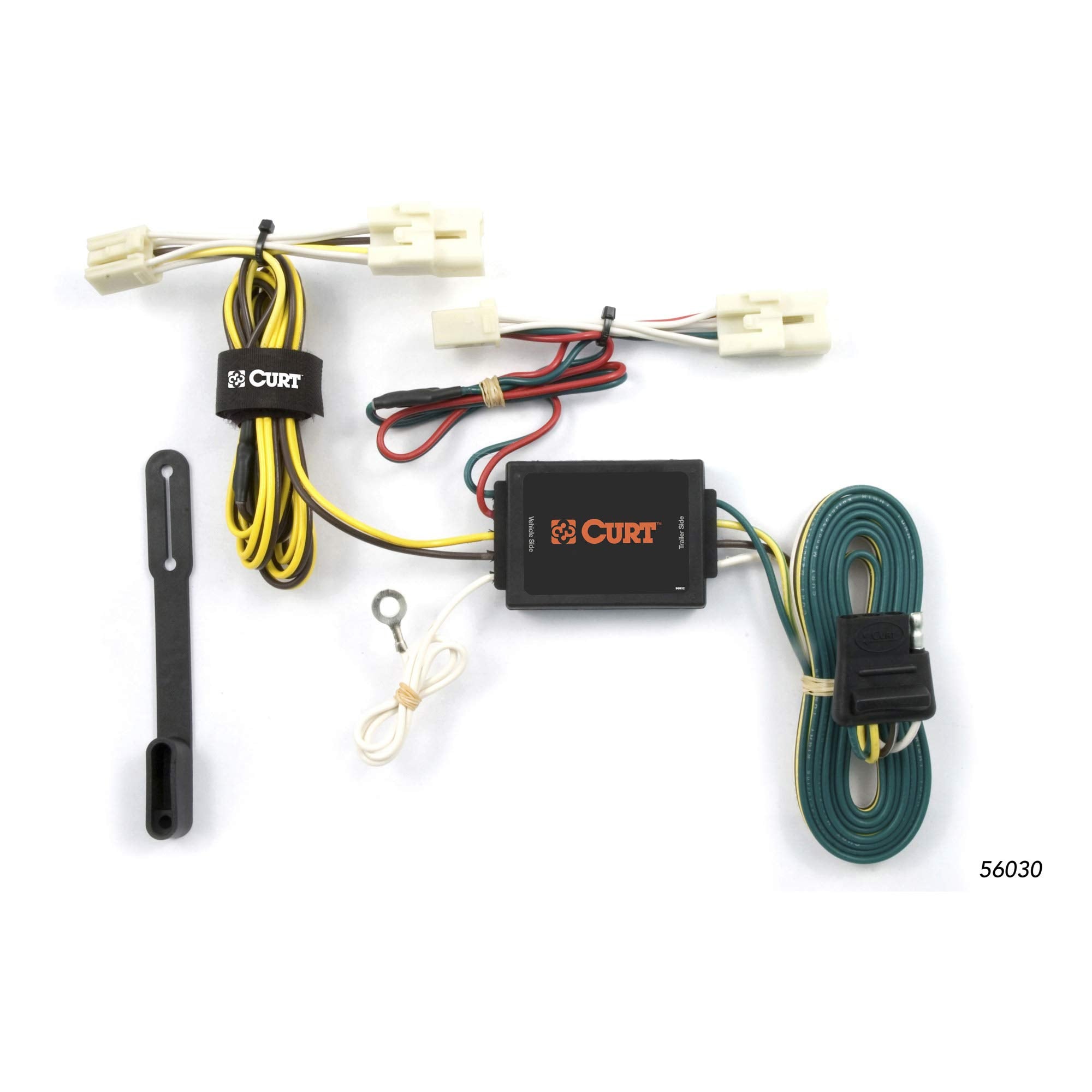 4-Pin CURT Vehicle-Side Custom Trailer Wiring Harness, Fits Select Scion xB