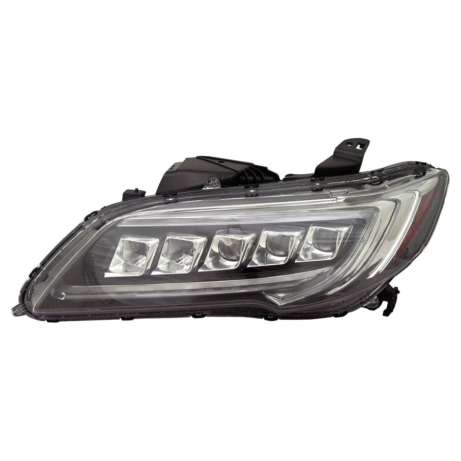 Left TYC Headlight Assembly Compatible with 2016-2018 Acura RDX