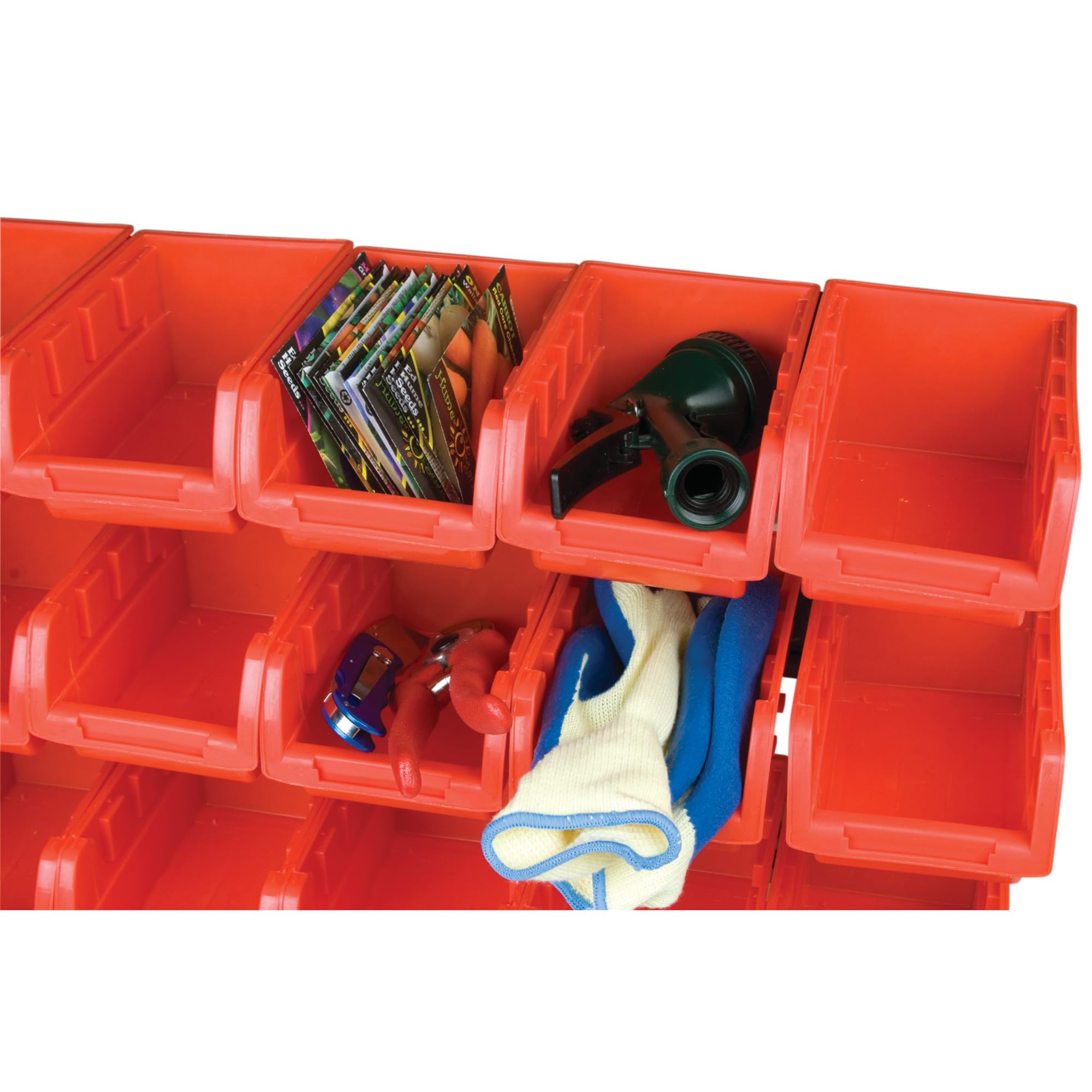 15-Bin Performance Tool W5186 3-Tier Table Top Storage Organizer Rack