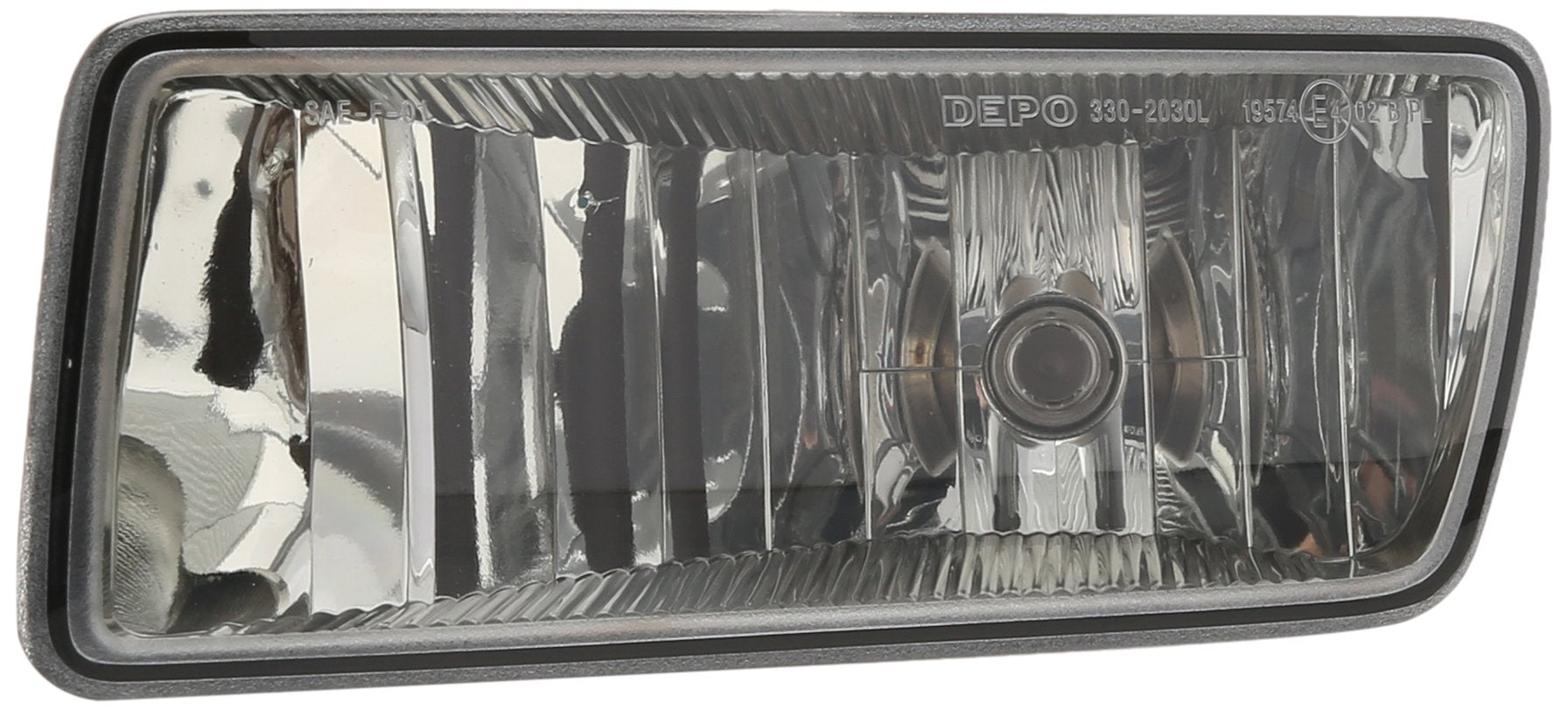 Replacement Driver Side DEPO 330-2030L-AC-C Fog Light Lens/Housing