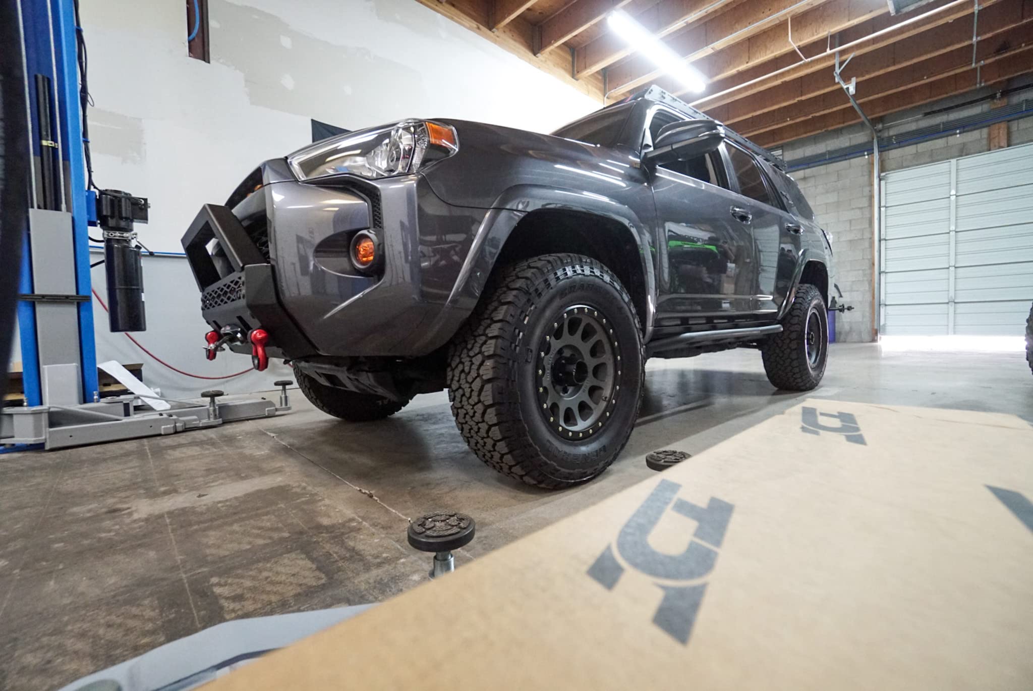 Alumilite Front Winch Bumper Compatible with ICI Aluminum Toyota 4runner 2014-2023