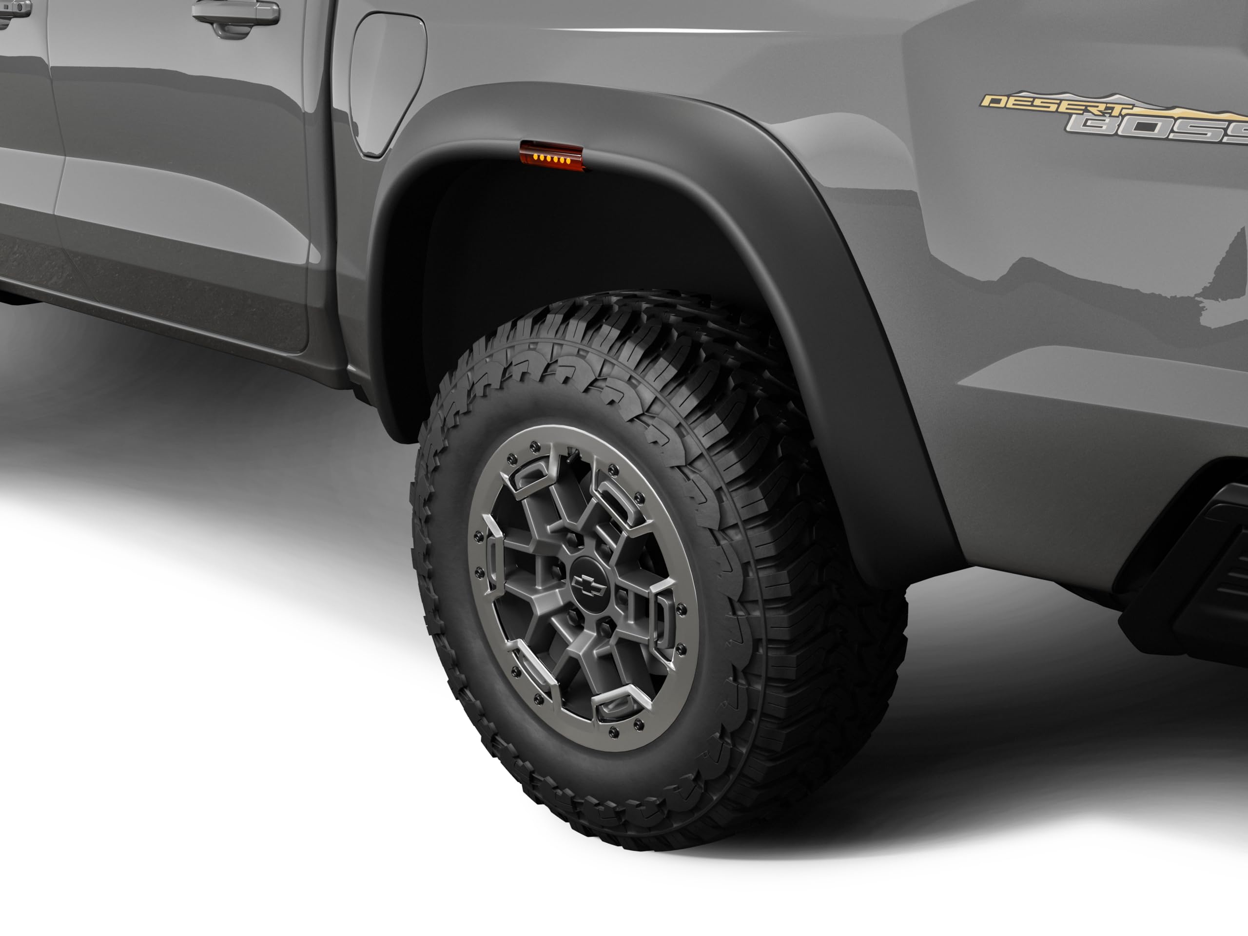 Husky Liners RVL Style Fender Flares | Fits 2023-2026 Chevrolet Colorado | Front & Rear, 4-pcs. Black | 2804998