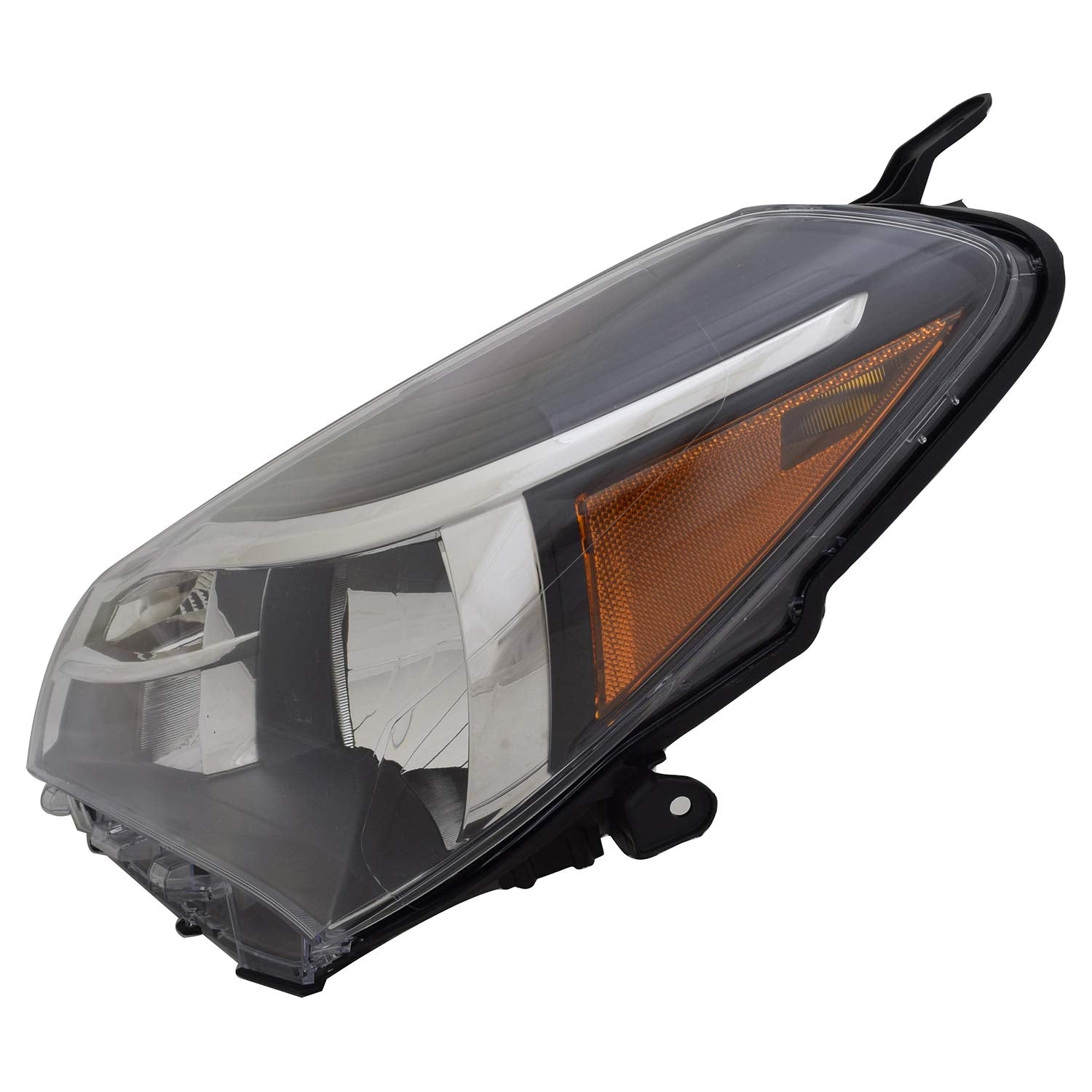 Left TYC Headlight Assembly Compatible with 2015-2017 Toyota Yaris