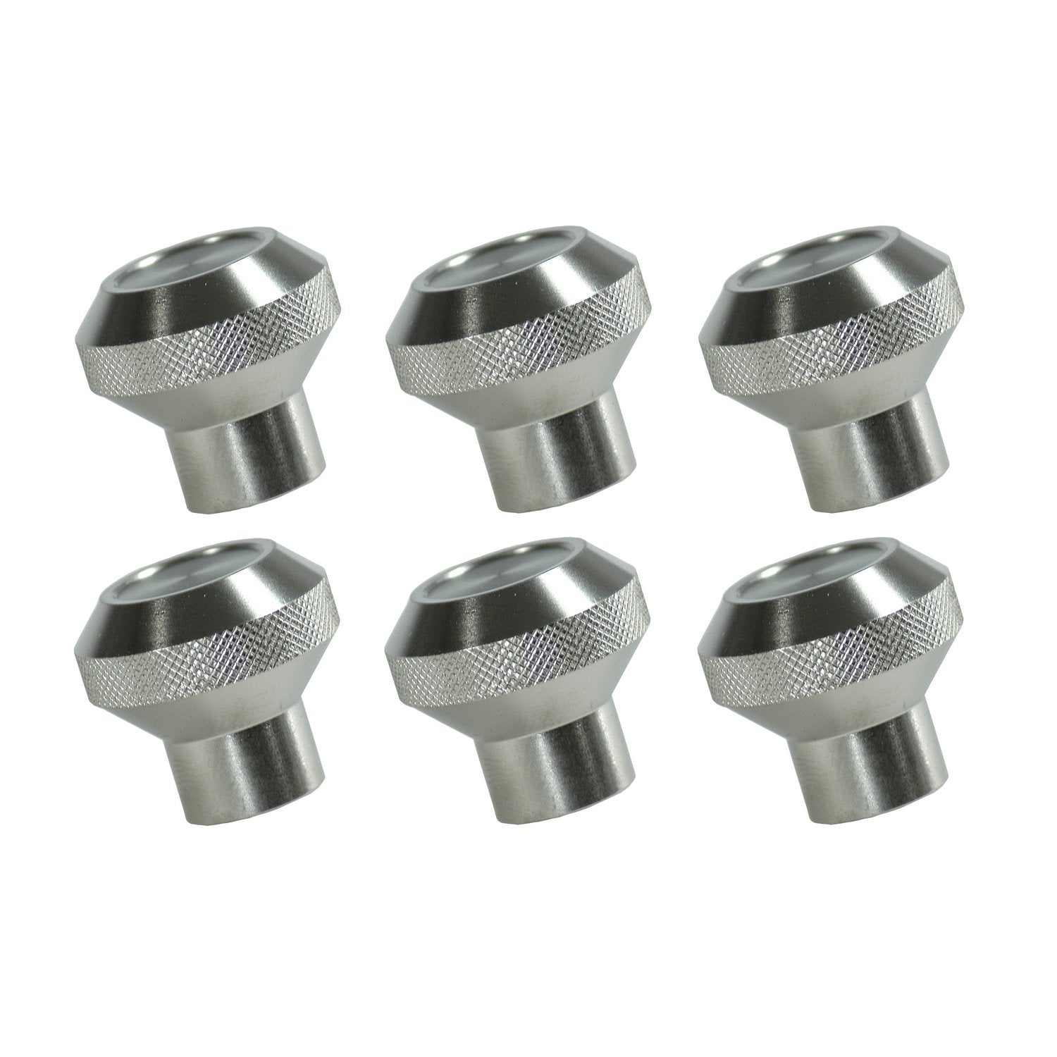 Dash Knob Rugged Ridge for Jeep CJ | Aluminum, Polished | 11420.01 | Fits 1976-1986 Jeep CJ
