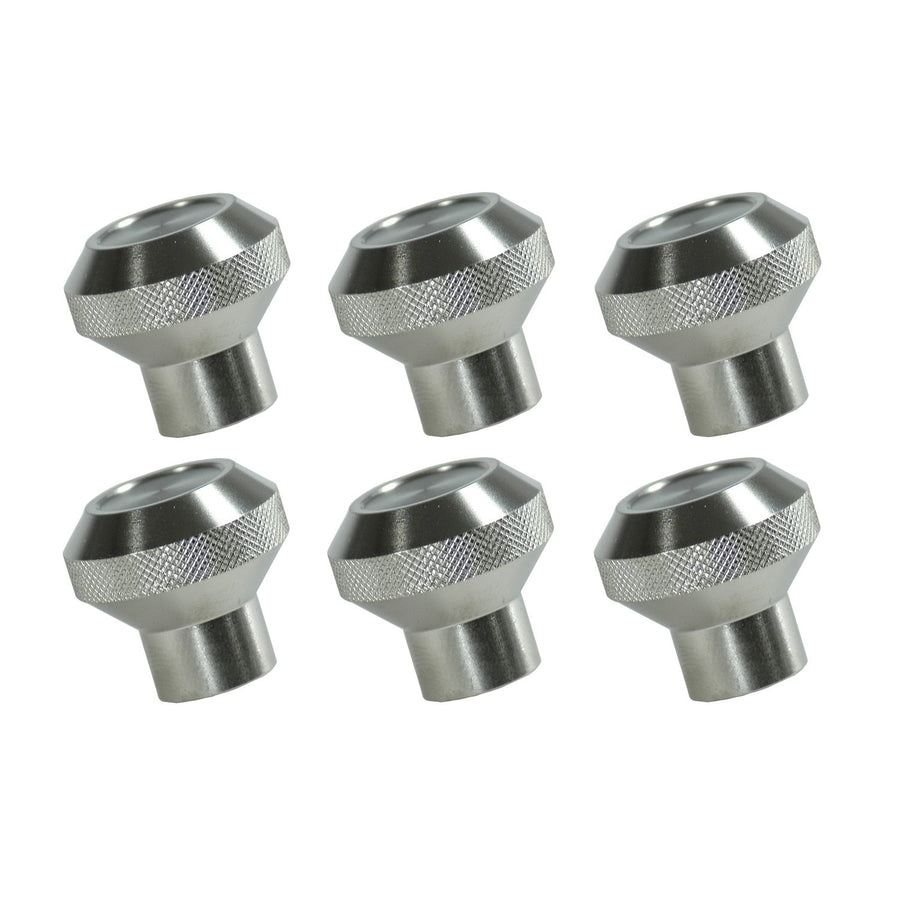 Dash Knob Rugged Ridge for Jeep CJ | Aluminum, Polished | 11420.01 | Fits 1976-1986 Jeep CJ
