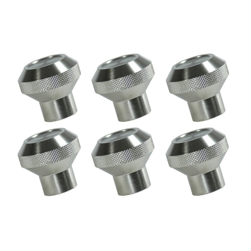 Dash Knob Rugged Ridge for Jeep CJ | Aluminum, Polished | 11420.01 | Fits 1976-1986 Jeep CJ