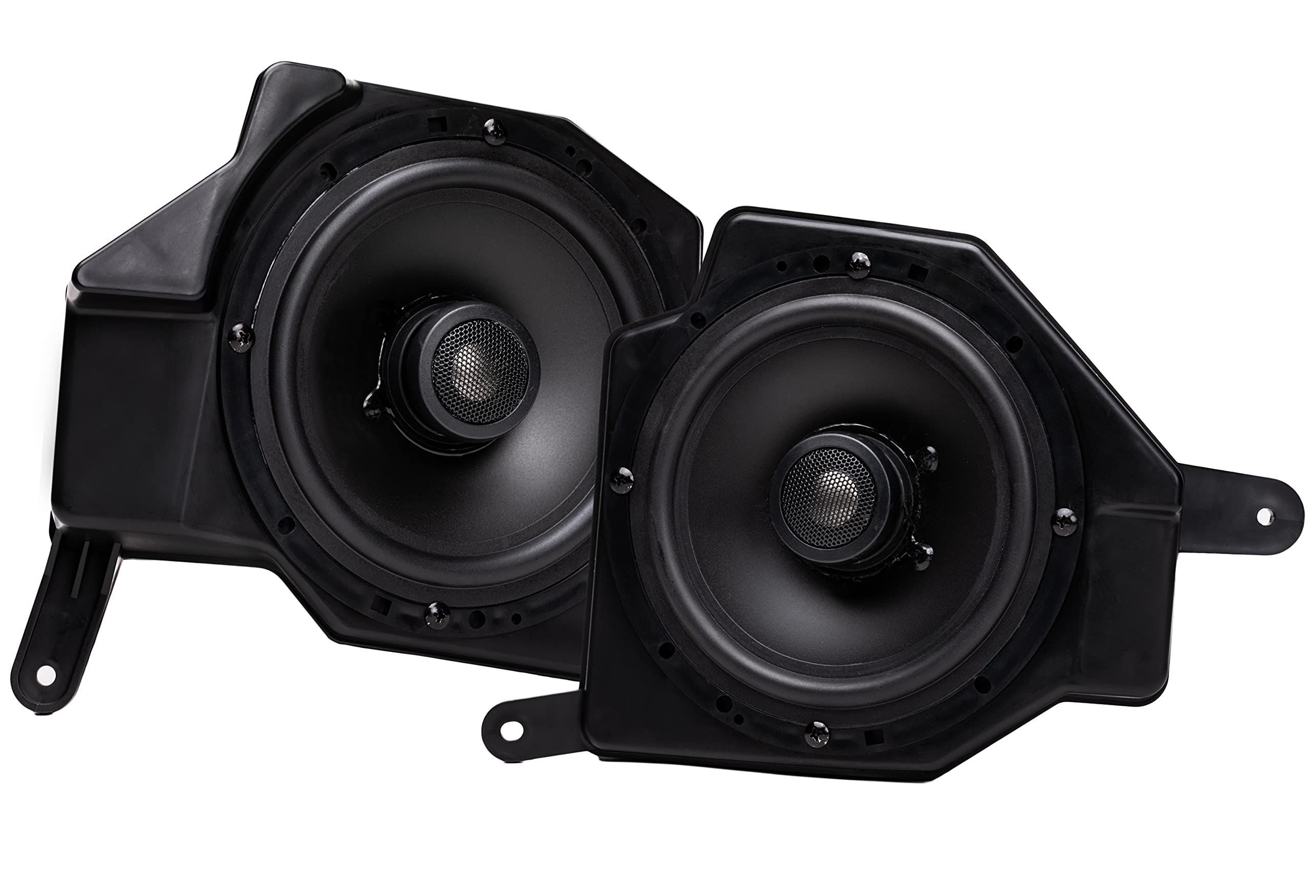 Jeep Wrangler JL/Gladiator JT MB Quart JC1-116E 6.5" Front Dash Speaker Upgrade - 200W Max, 89dB, Titanium Dome Tweeters, OEM-Style Installation