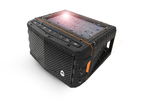 Sol Jam ECOXGEAR Solar-Powered Waterproof Bluetooth Portable Speaker (Black)