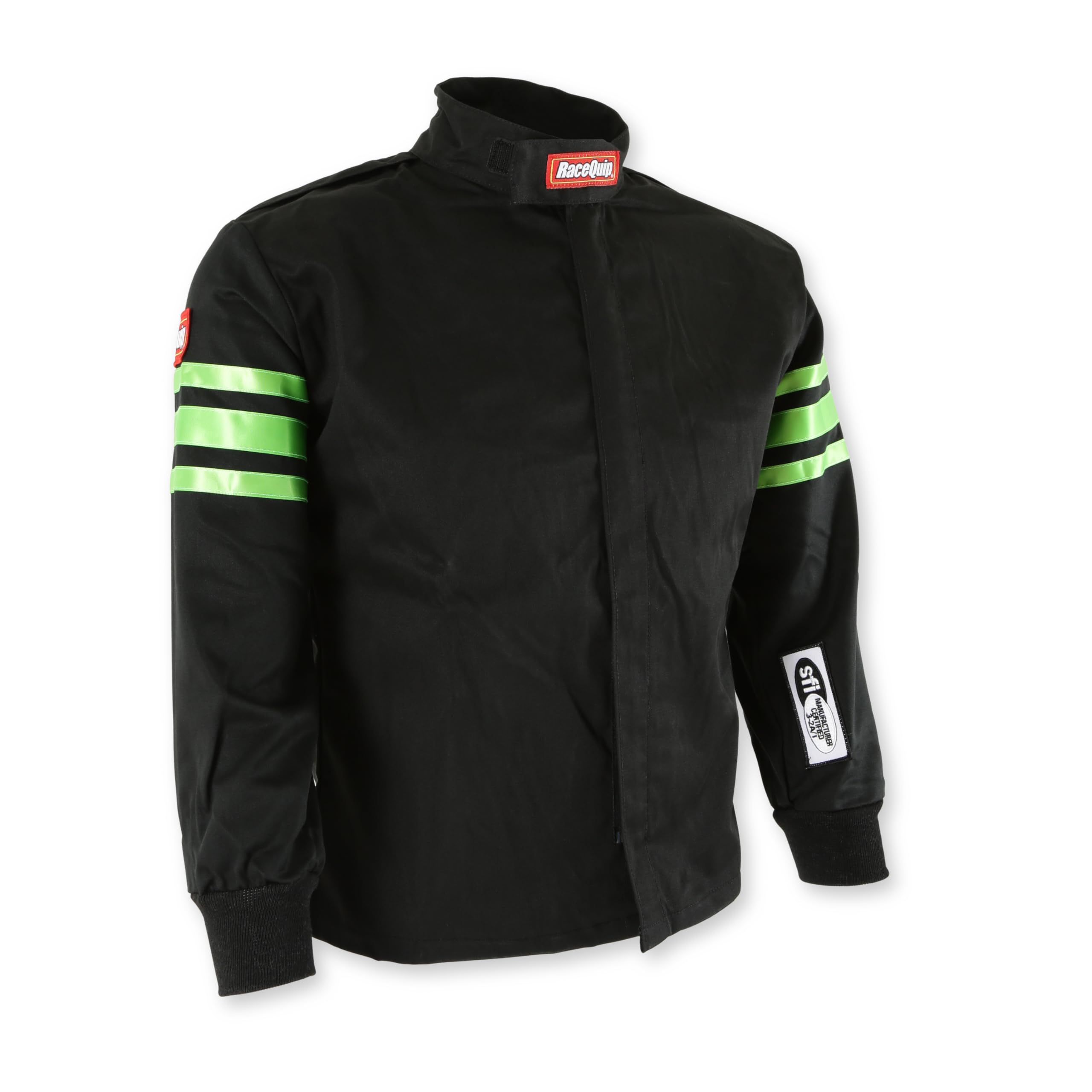 Pro-1 RaceQuip Driving Jacket SFI 3.2A/1 Green Trim Youth Medium 1960793RQP