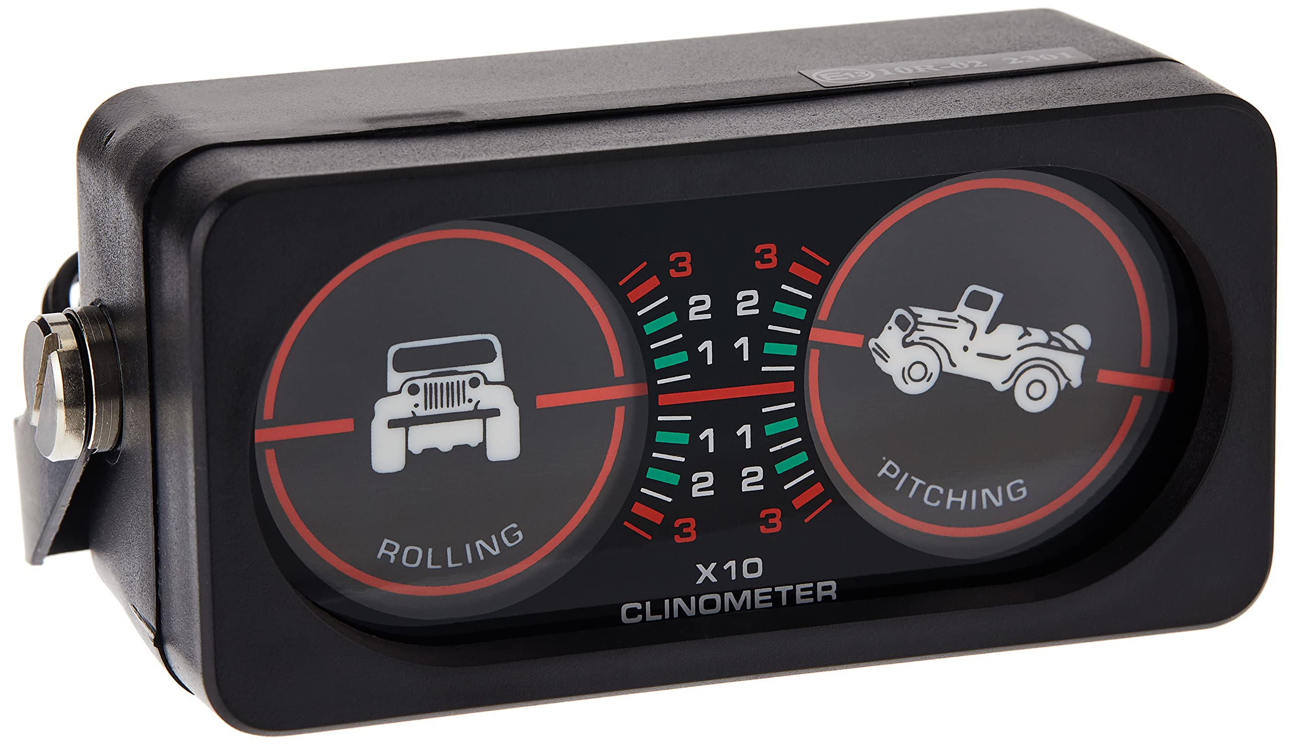 Clinometer Rugged Ridge | Steel, Black | 13309.02 | Fits Universal