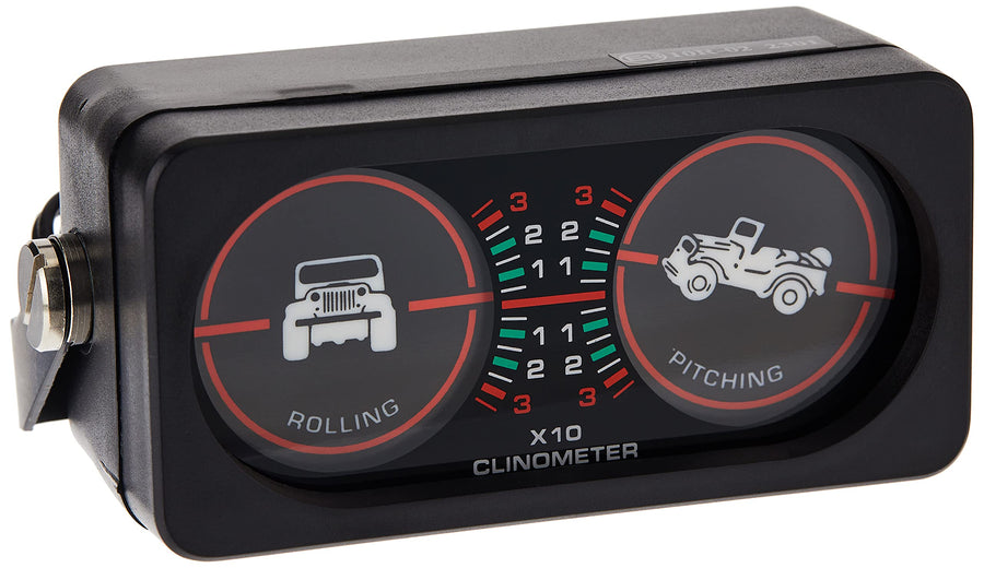 Clinometer Rugged Ridge | Steel, Black | 13309.02 | Fits Universal