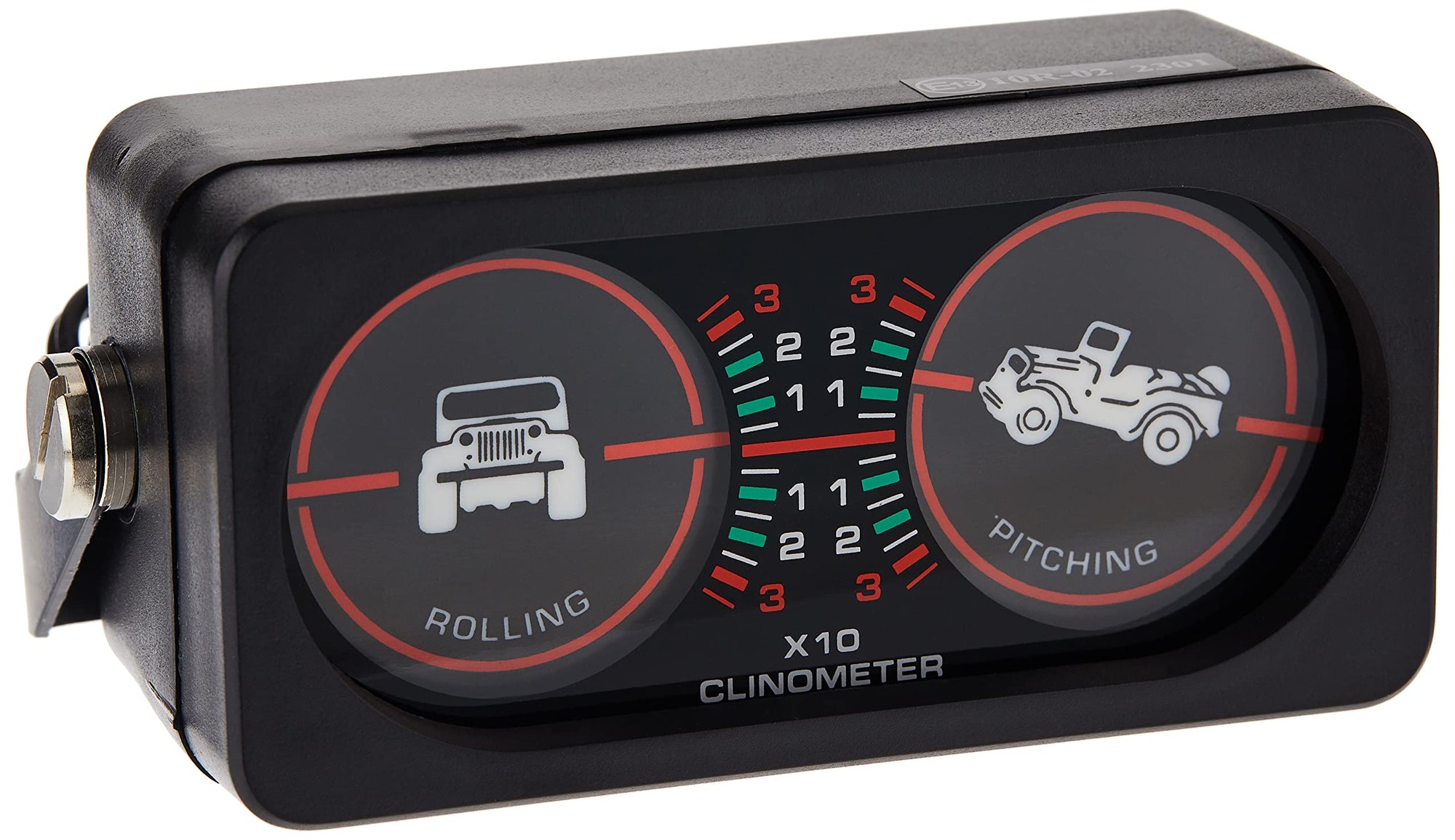 Clinometer Rugged Ridge | Steel, Black | 13309.02 | Fits Universal