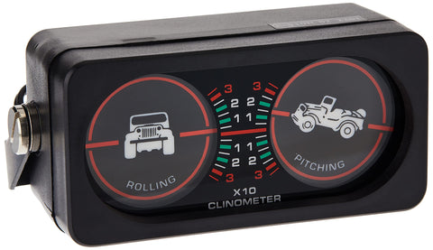 Clinometer Rugged Ridge | Steel, Black | 13309.02 | Fits Universal