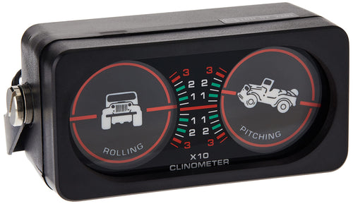 Clinometer Rugged Ridge | Steel, Black | 13309.02 | Fits Universal