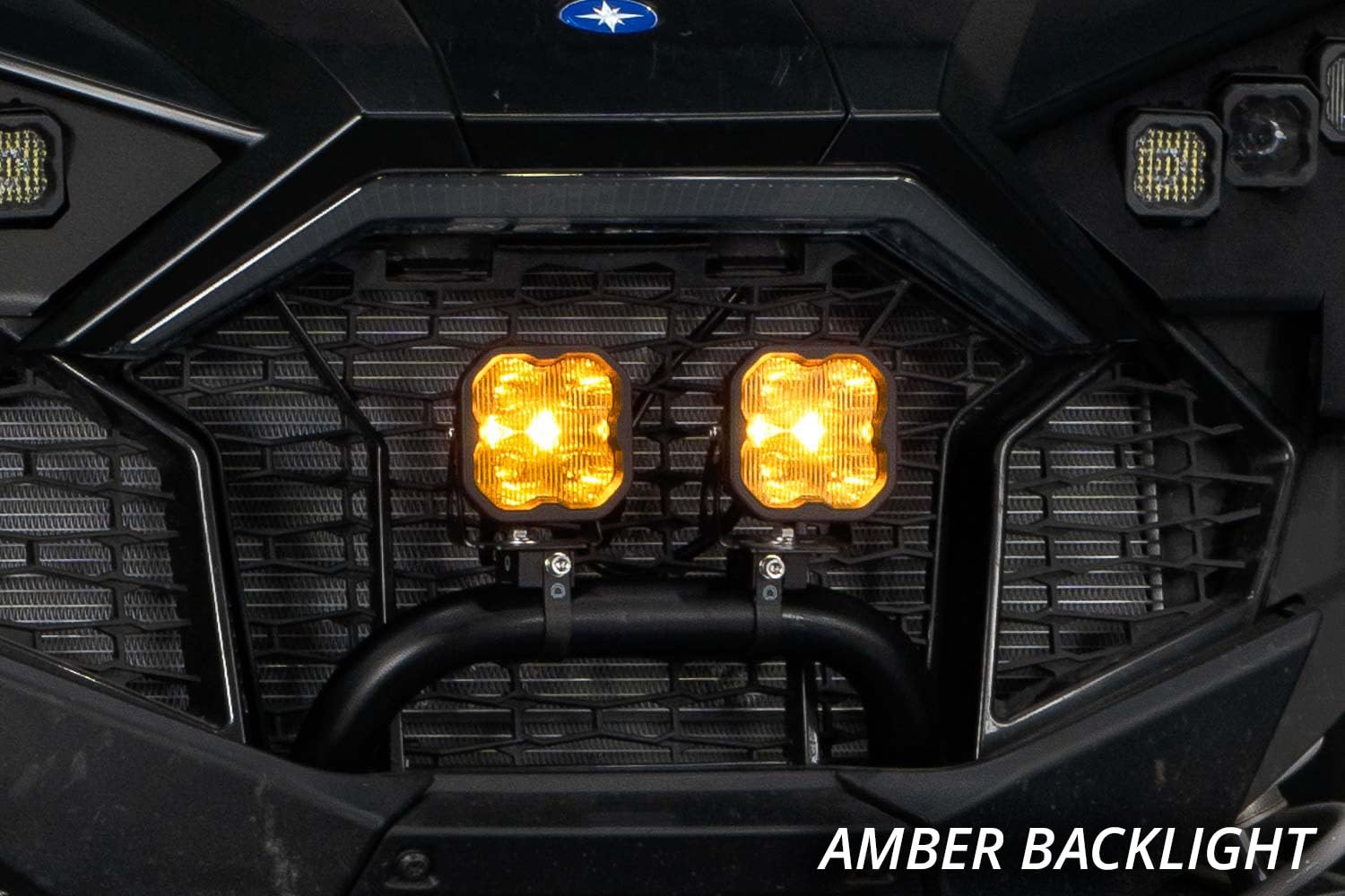 SS3 Diode Dynamics Universal 2 Inch Roll Bar Bumper Light Kit, Yellow Combo Sport