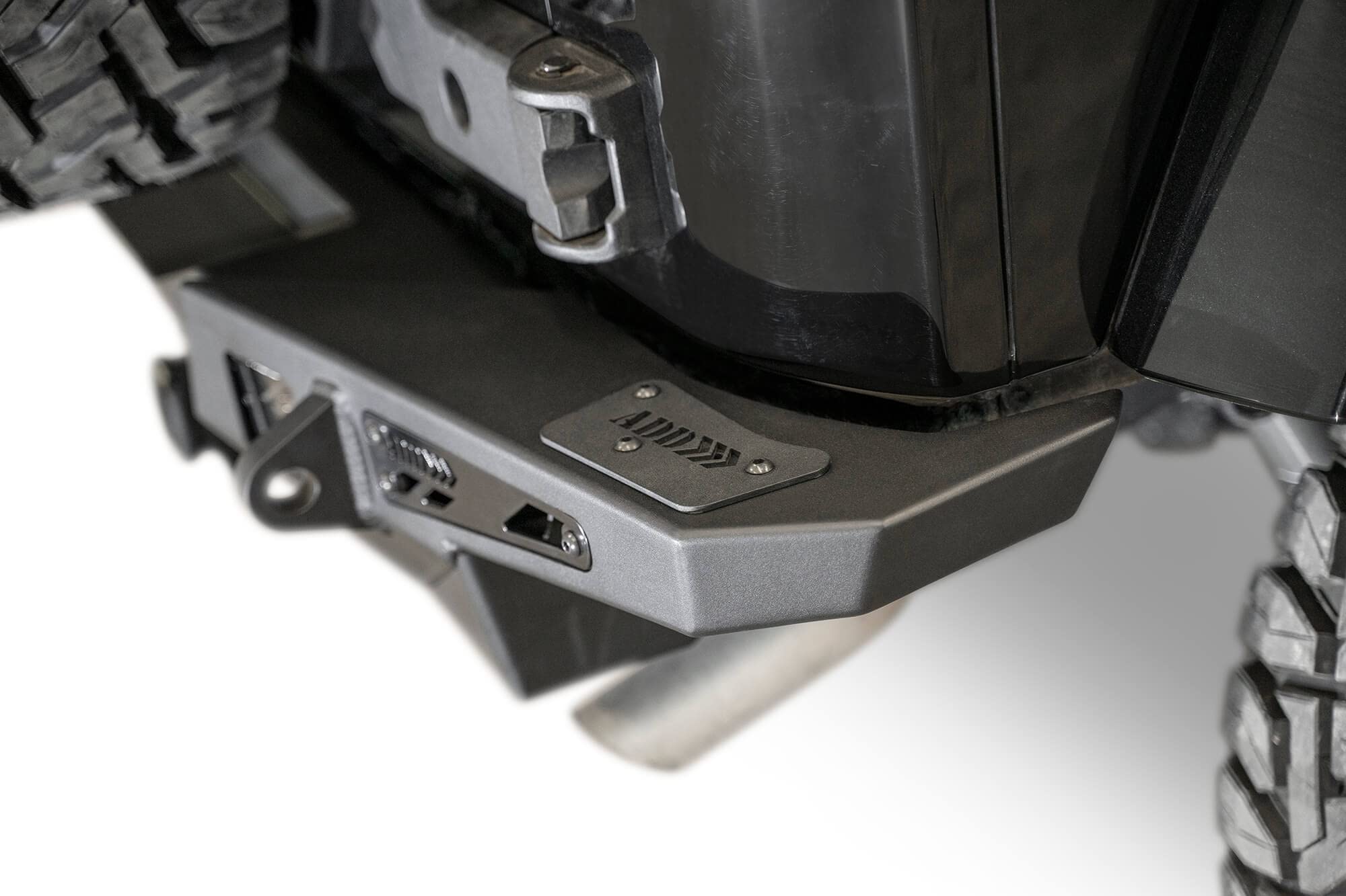 Rear Addictive Desert R951271280103 Replacement Bumper fits Jeep Wrangler