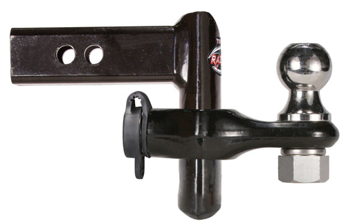 6" Trimax TRZ6PB Black Powder Coat Drop Hitch