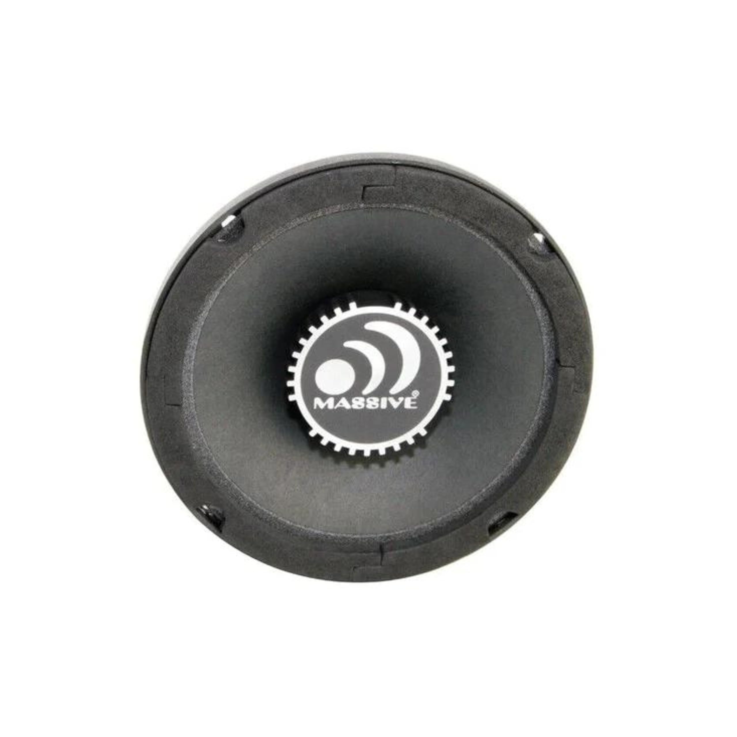 M6S Massive Audio 6.5” Shallow Mount Mid-Range Speaker | 200W Max, 4 Ohm, Slim Design, High Sensitivity Car Audio Mid Driver for Tight Spaces, Clear Vocals & Pro Sound Performance