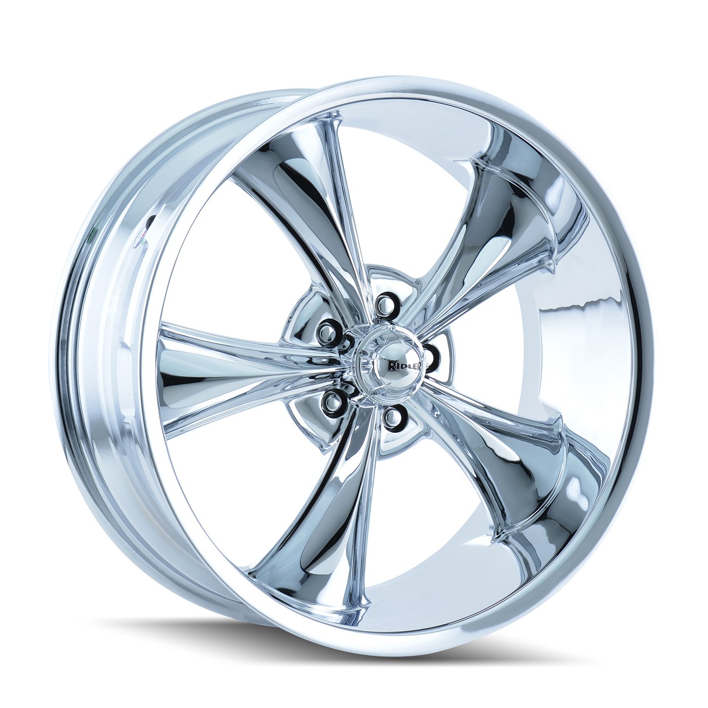 Chrome Ridler Style 695 Wheel (17 x 7. inches /5 x 120 mm, 0 mm Offset)
