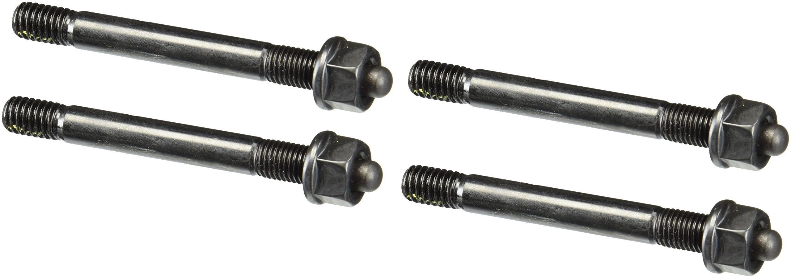 ARP Carburetor Stud Kit 2002408, Chrome Moly Steel With Black Oxide Finish, 4 Pack, For Select Moroso Applications With 1-1/4" Spacer