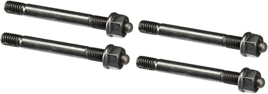 ARP Carburetor Stud Kit 2002408, Chrome Moly Steel With Black Oxide Finish, 4 Pack, For Select Moroso Applications With 1-1/4" Spacer
