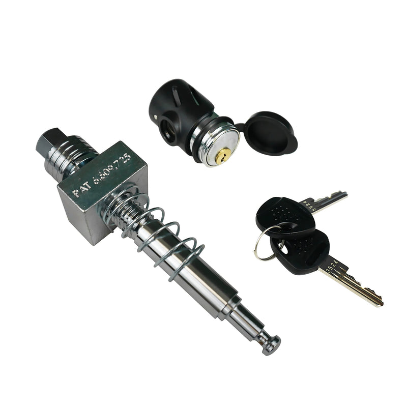 Keyless Press-on Locking Let's Go Aero (SHP2040-XL) Silent Hitch Pin for 2.5in Hitches