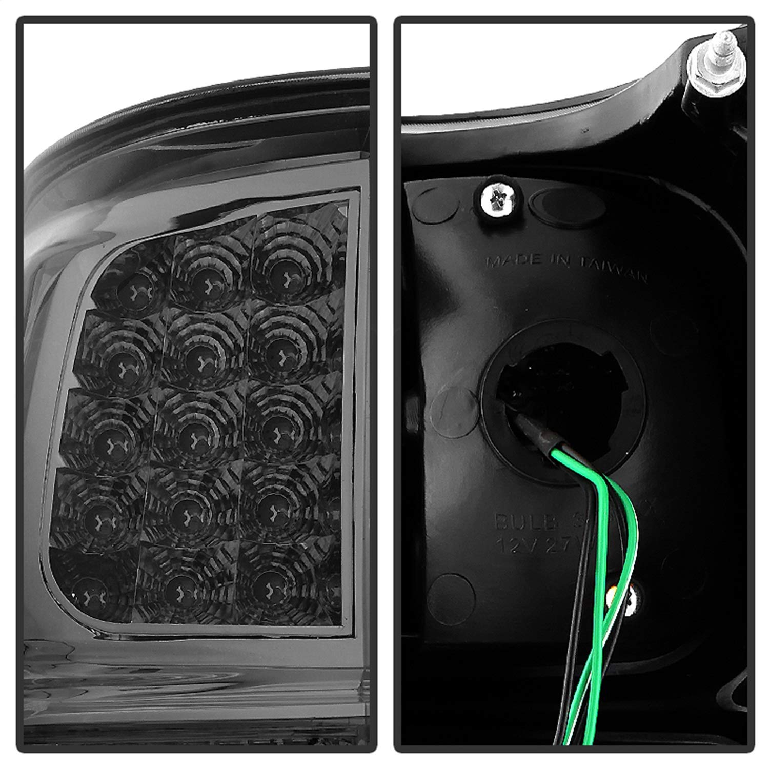 Tail Light Xtune ALT-JH-CSUB07-LED-G2-SM (Chevy Suburban/Tahoe 07-14 / GMC Yukon/Yukon Denali 07-14 - LED s - Smoked)