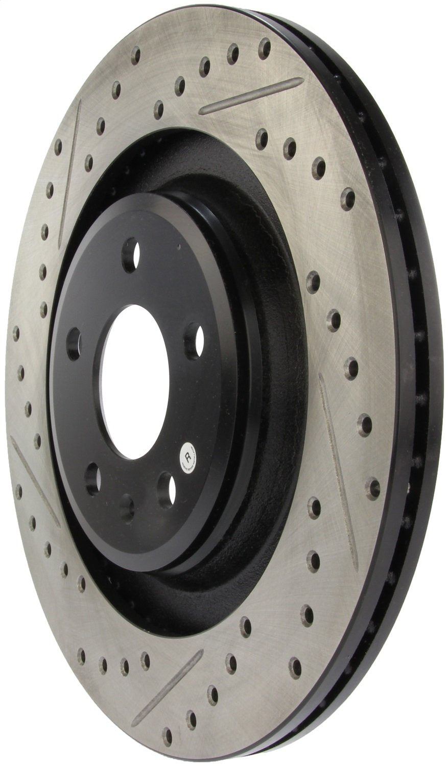 Sport Drilled/Slotted Brake Rotor StopTech 127.33125R (Rear Right), 1 Pack
