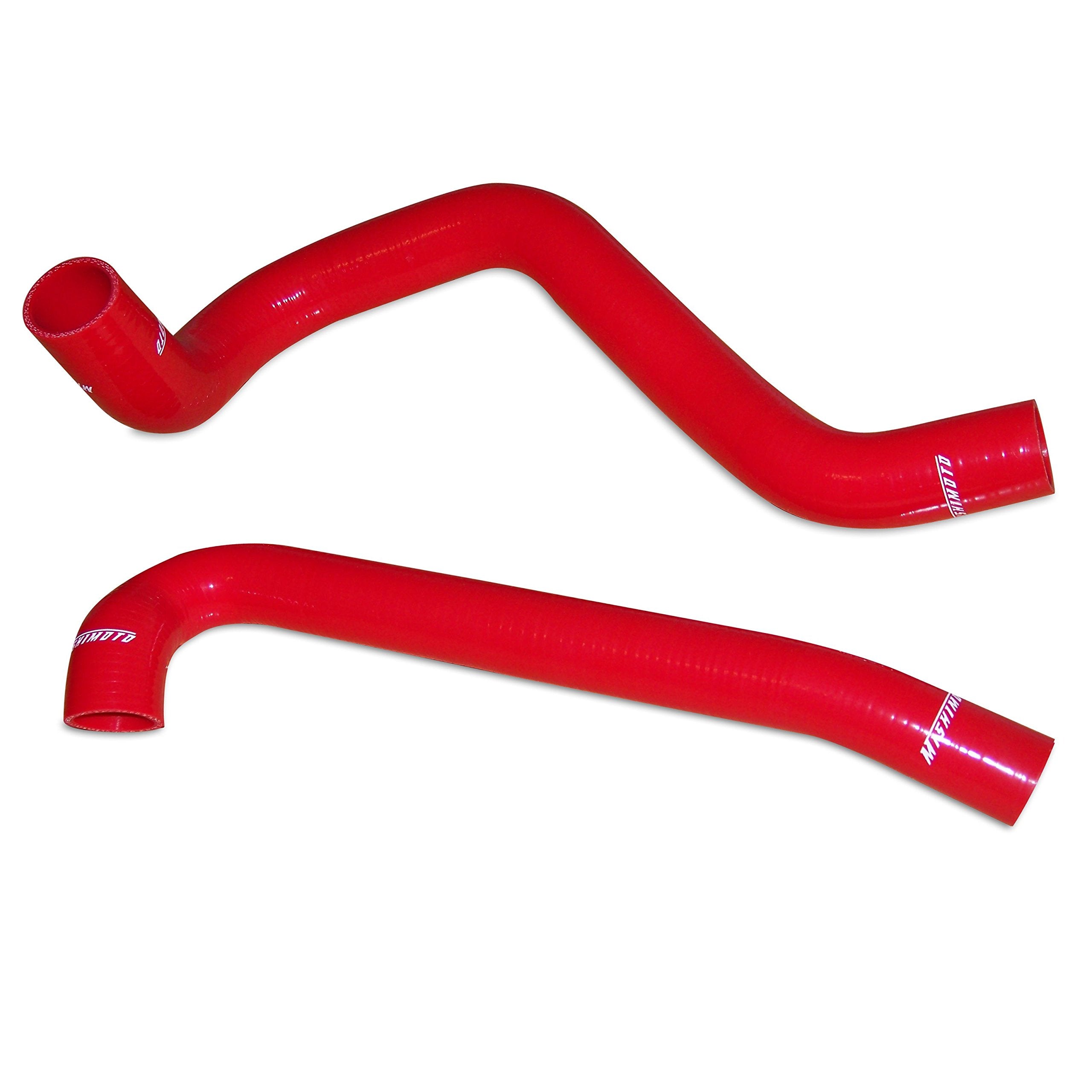 Mishimoto Silicone Water Hose Kit MMHOSE-WR4-97RD Fits Jeep Wrangler 4Cyl 1997-2006 Red
