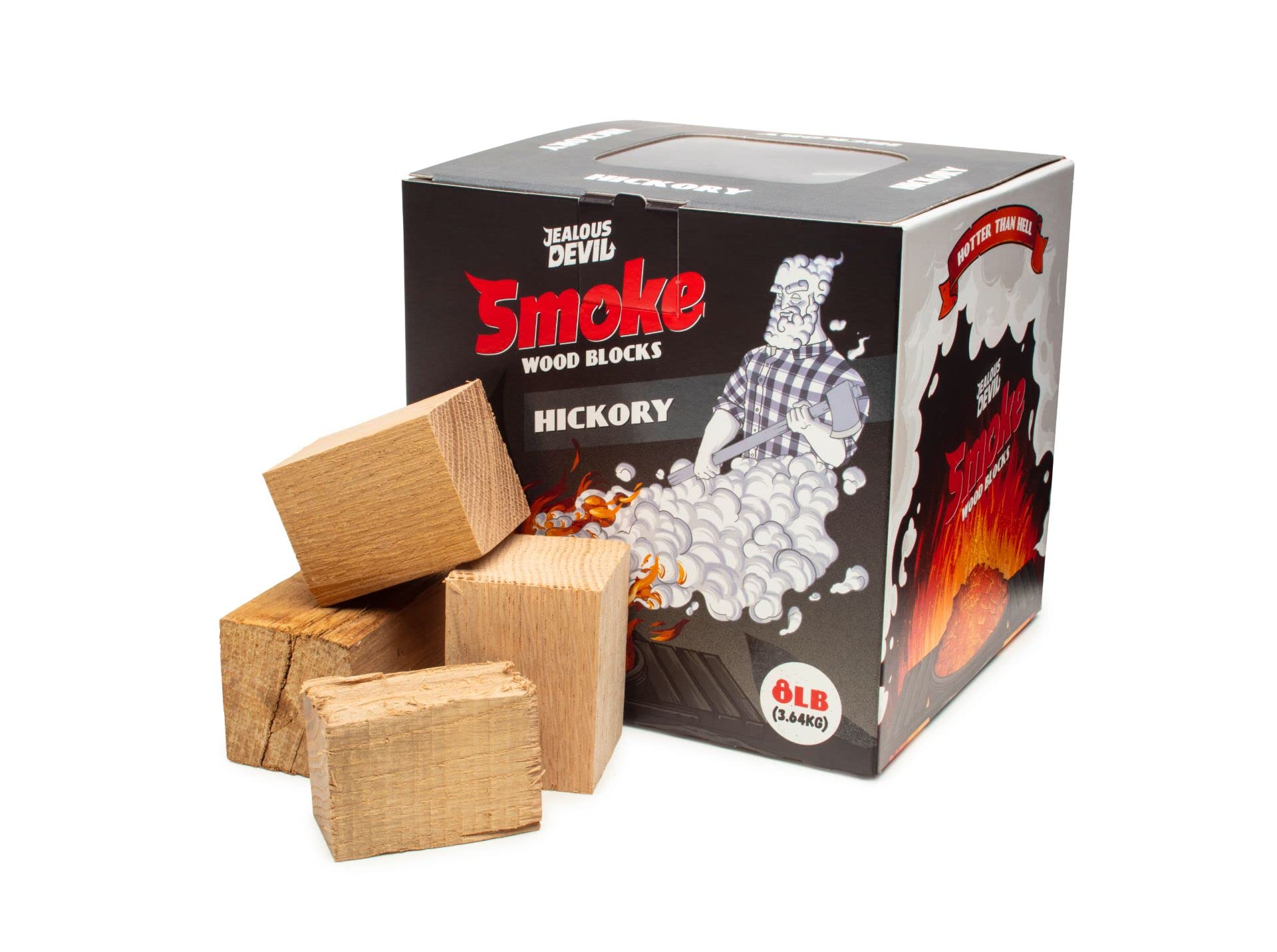 Smoke Wood Blocks Jealous Devil (Hickory)