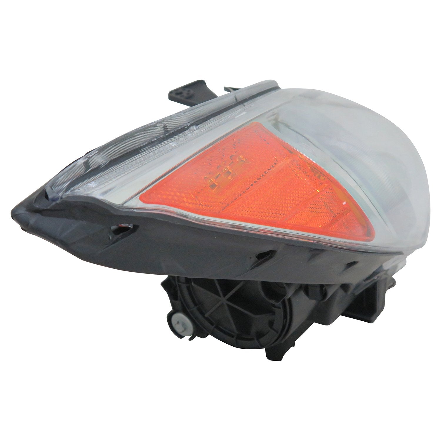 Right TYC Headlight Assembly Compatible with 2011-2015 Hyundai Santa Fe