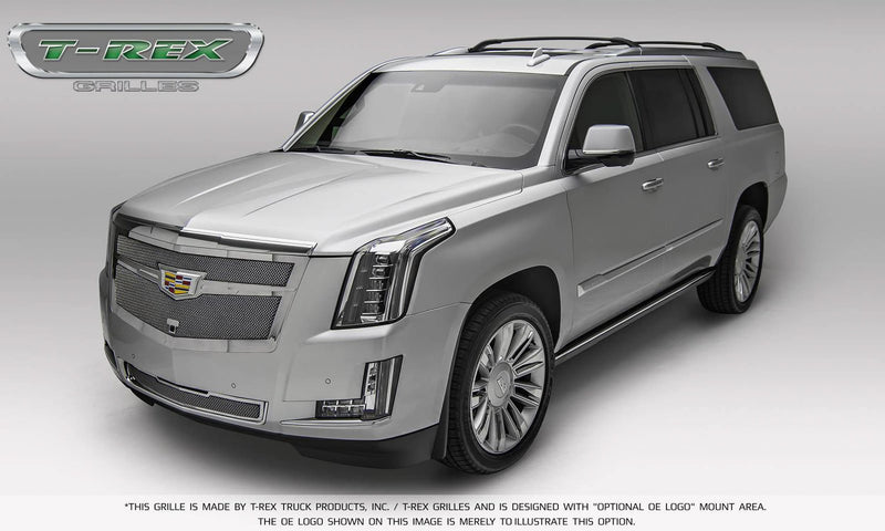 Upper Class Series T-Rex Grilles 2015i-2020 Escalade Bumper Grille, Chrome, 1 Pc, Replacement - PN #57181, Polished