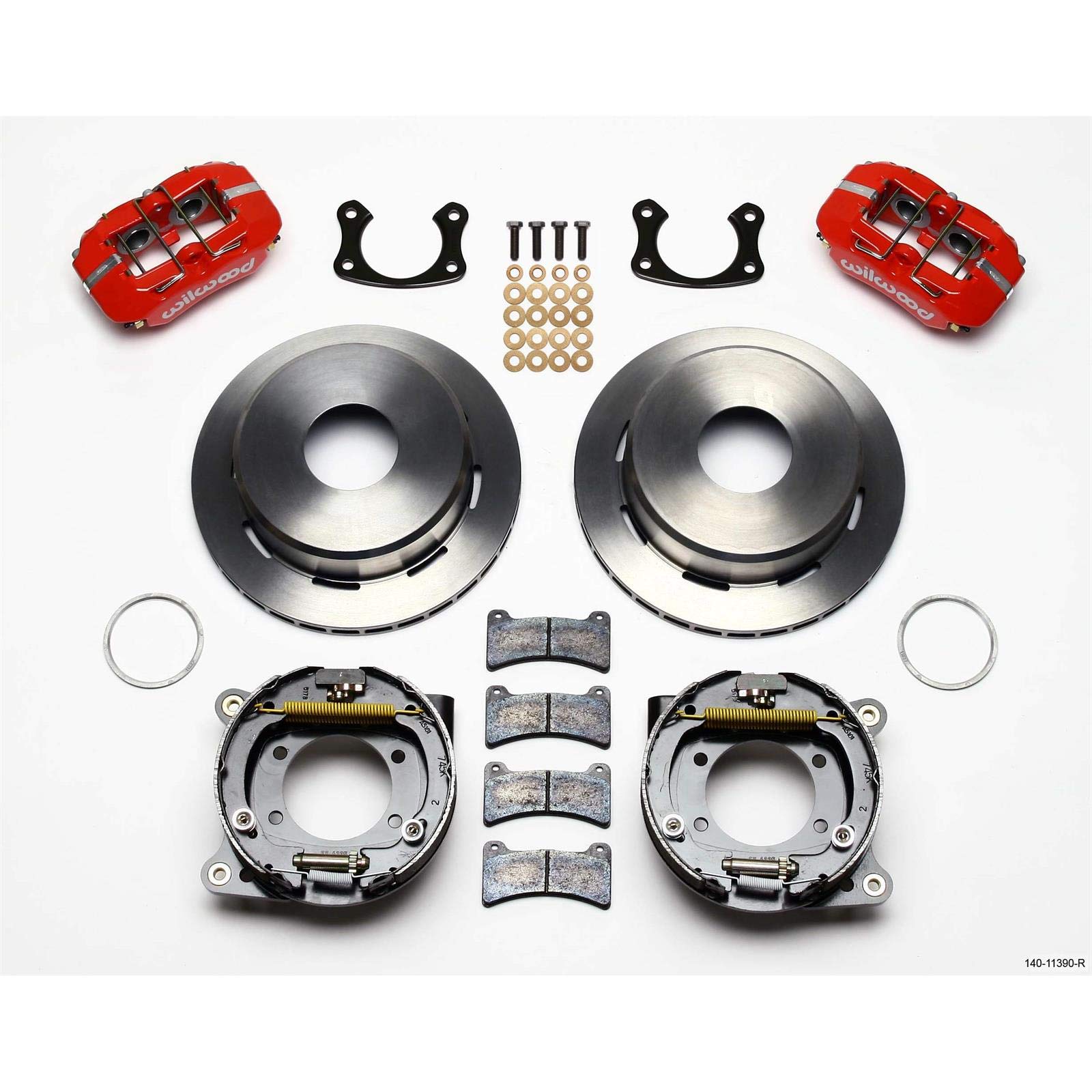 P-Brake Kit FDP-LP 11.00" - Red