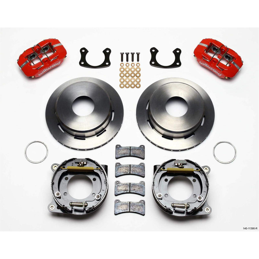 P-Brake Kit FDP-LP 11.00" - Red
