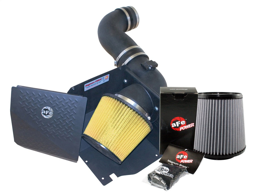 aFe Power Magnum FORCE 75-10882 Performance Intake System GM Diesel Truck 06-07 V8-6.6L (td) LLY/LBZ (Oiled, 7-Layer Filter)